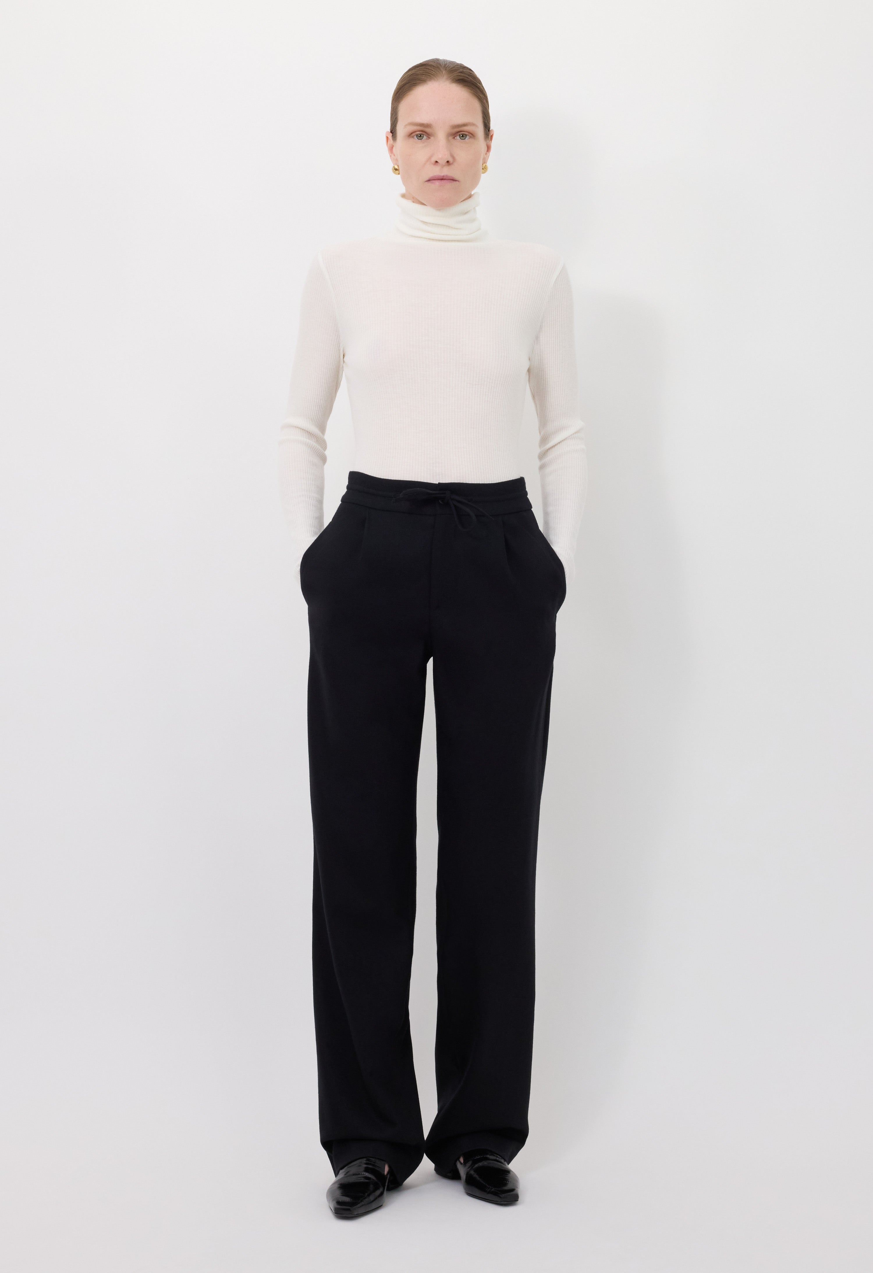 HARLEM Flannel trousers