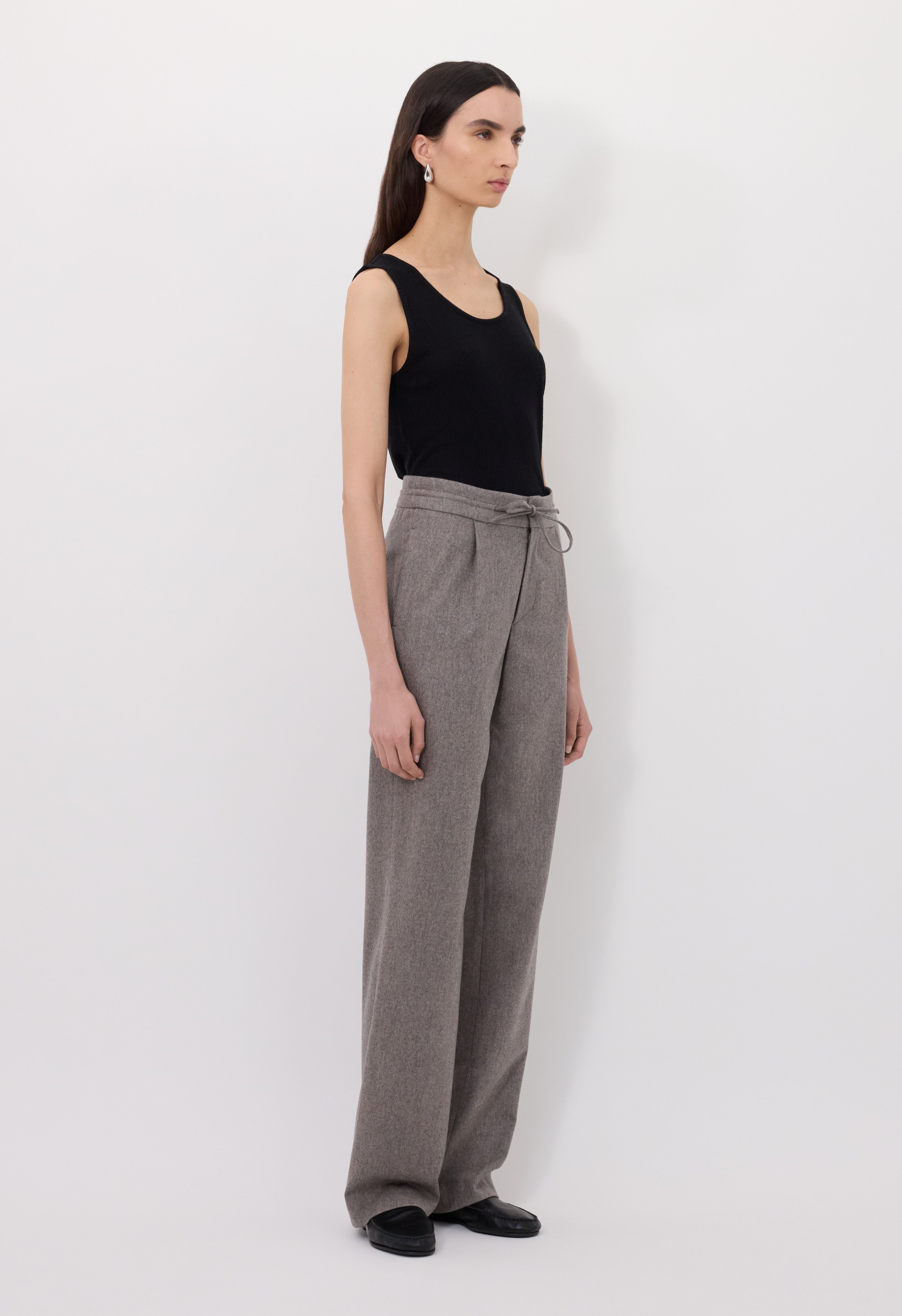 HARLEM Flannel trousers
