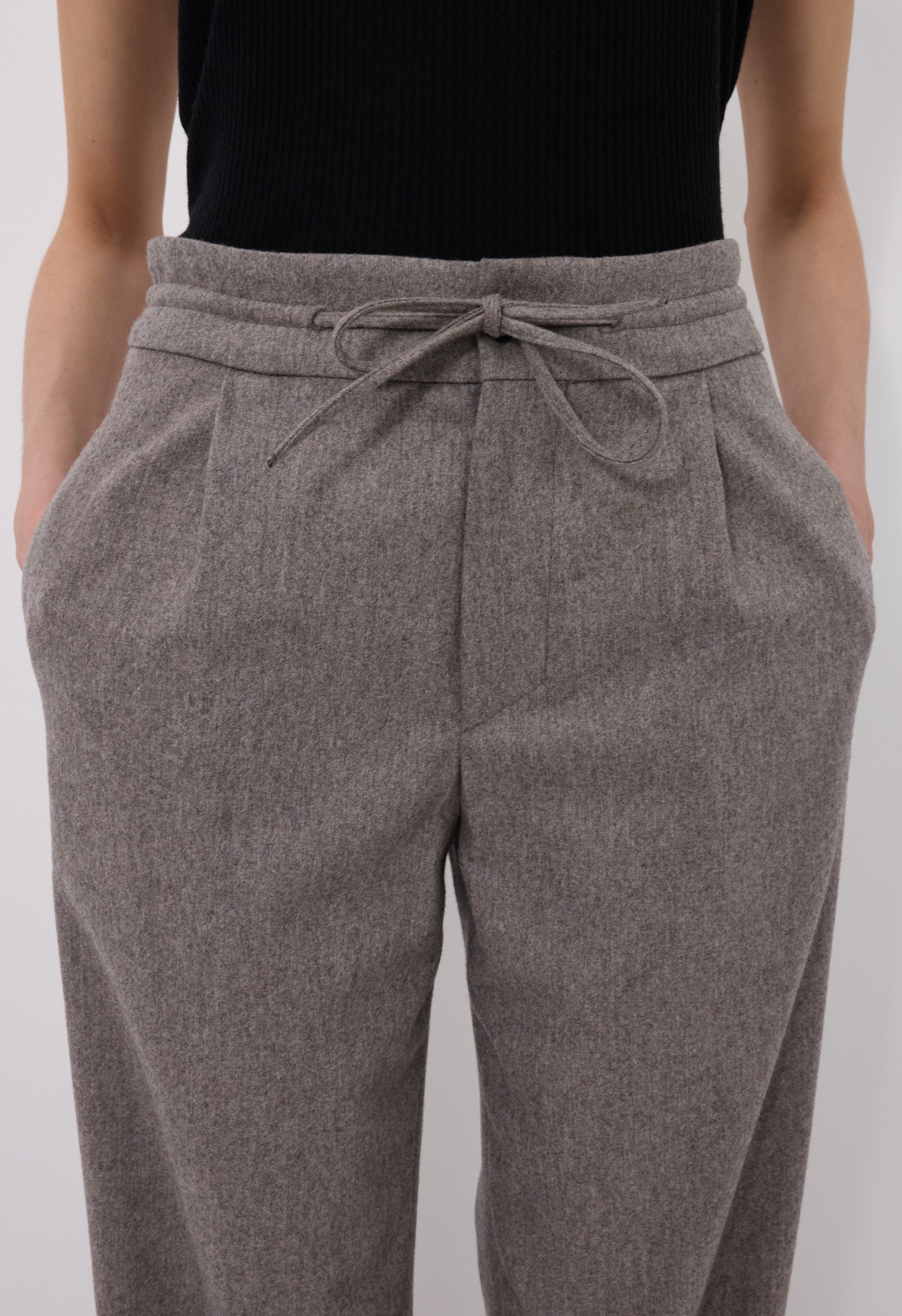 HARLEM Flannel trousers