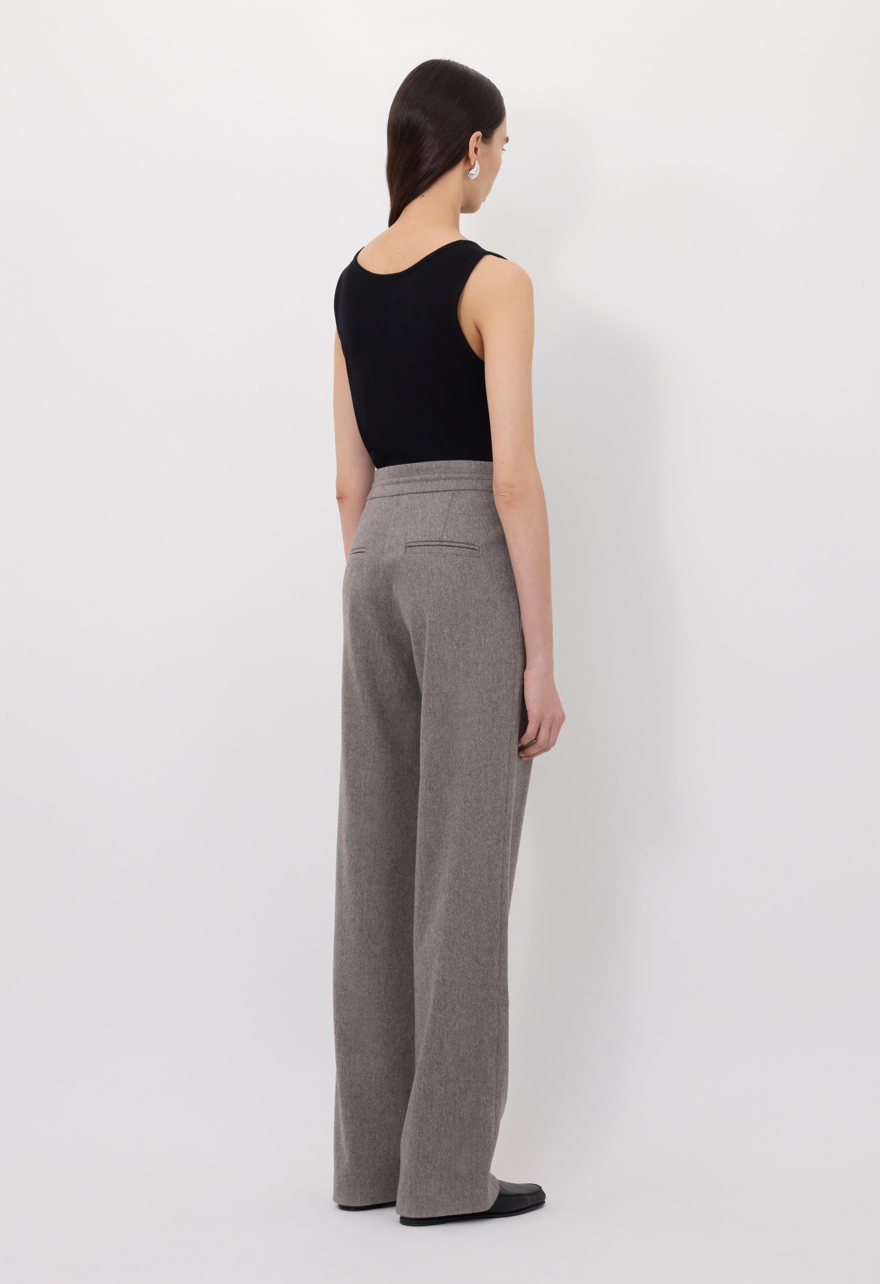 HARLEM Flannel trousers