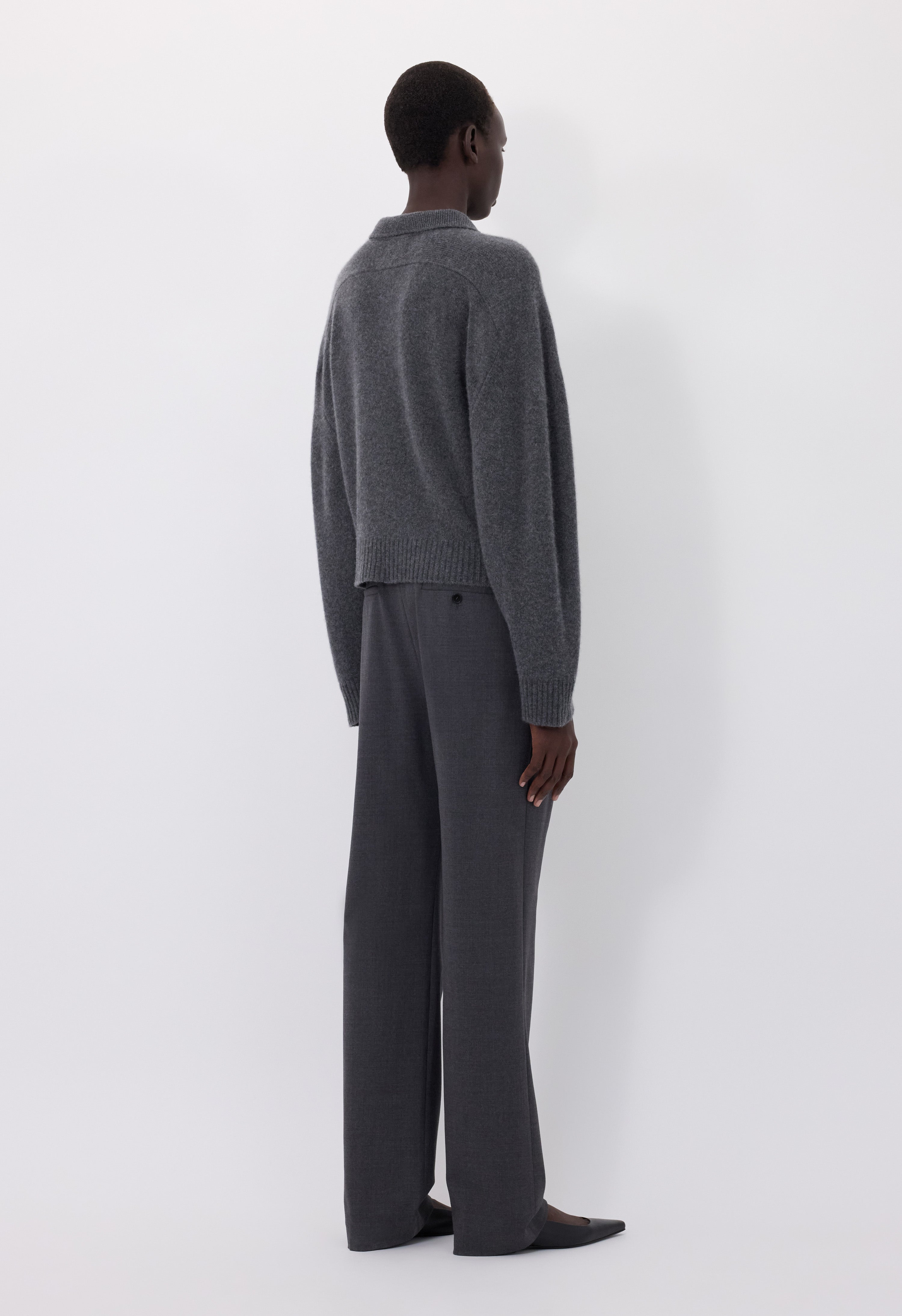 HOMERE LDS Cashmere polo
