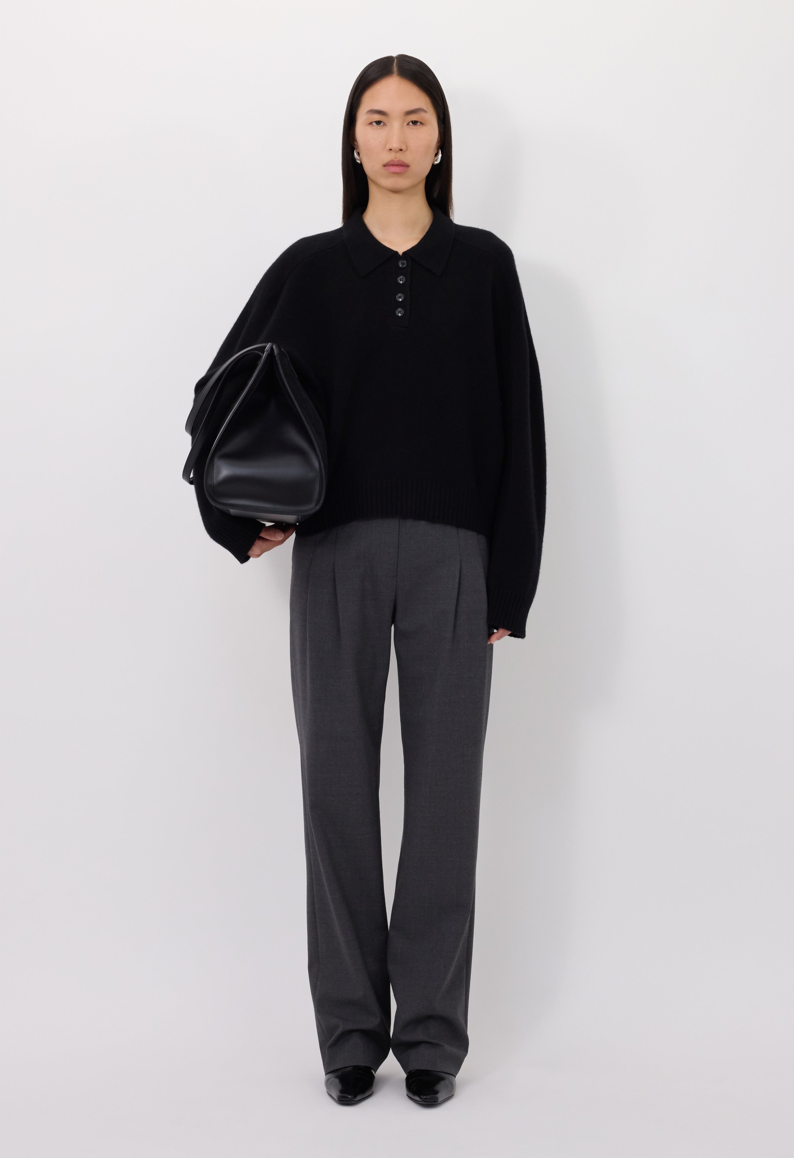 HOMERE LDS Cashmere polo