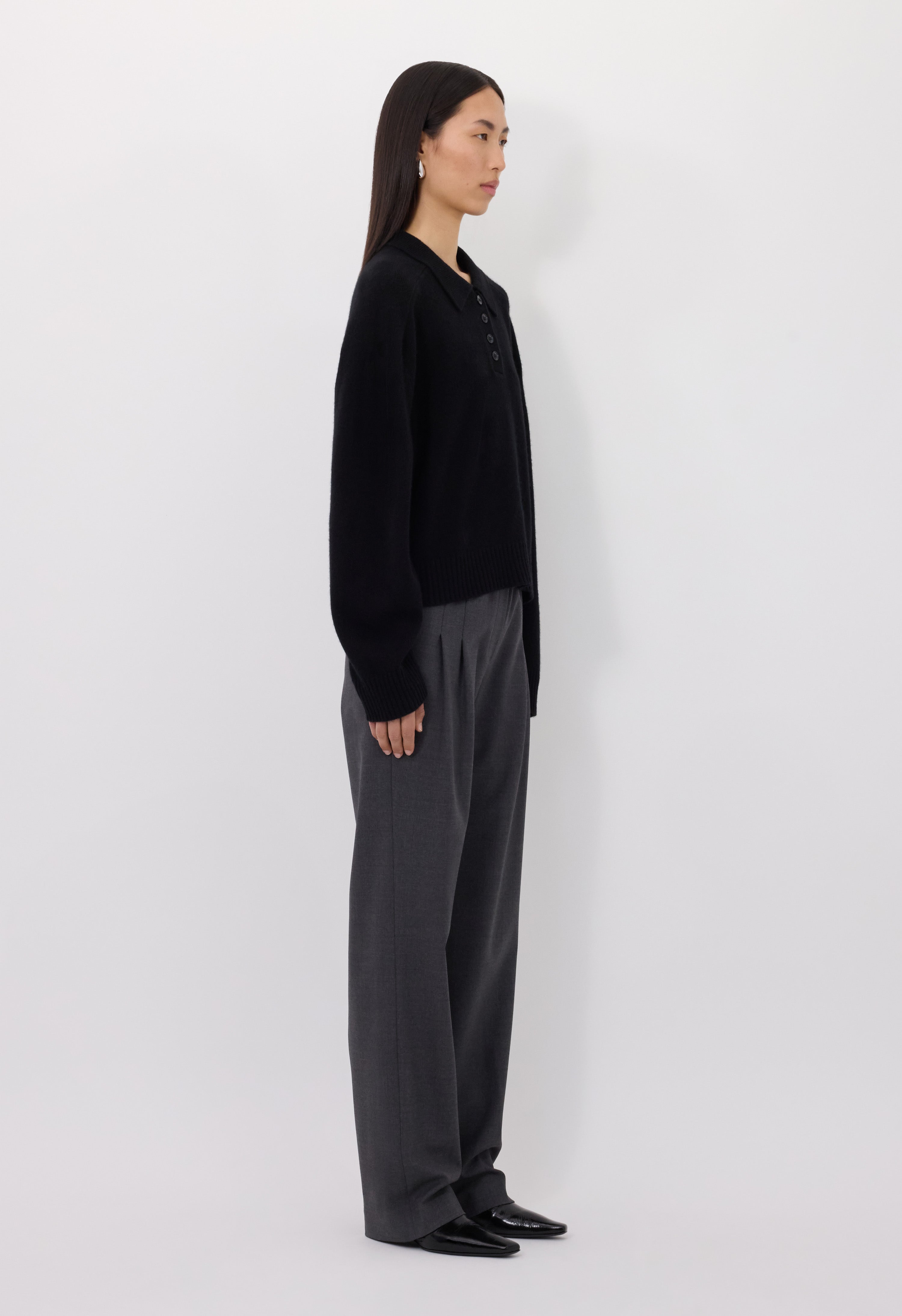 HOMERE LDS Cashmere polo