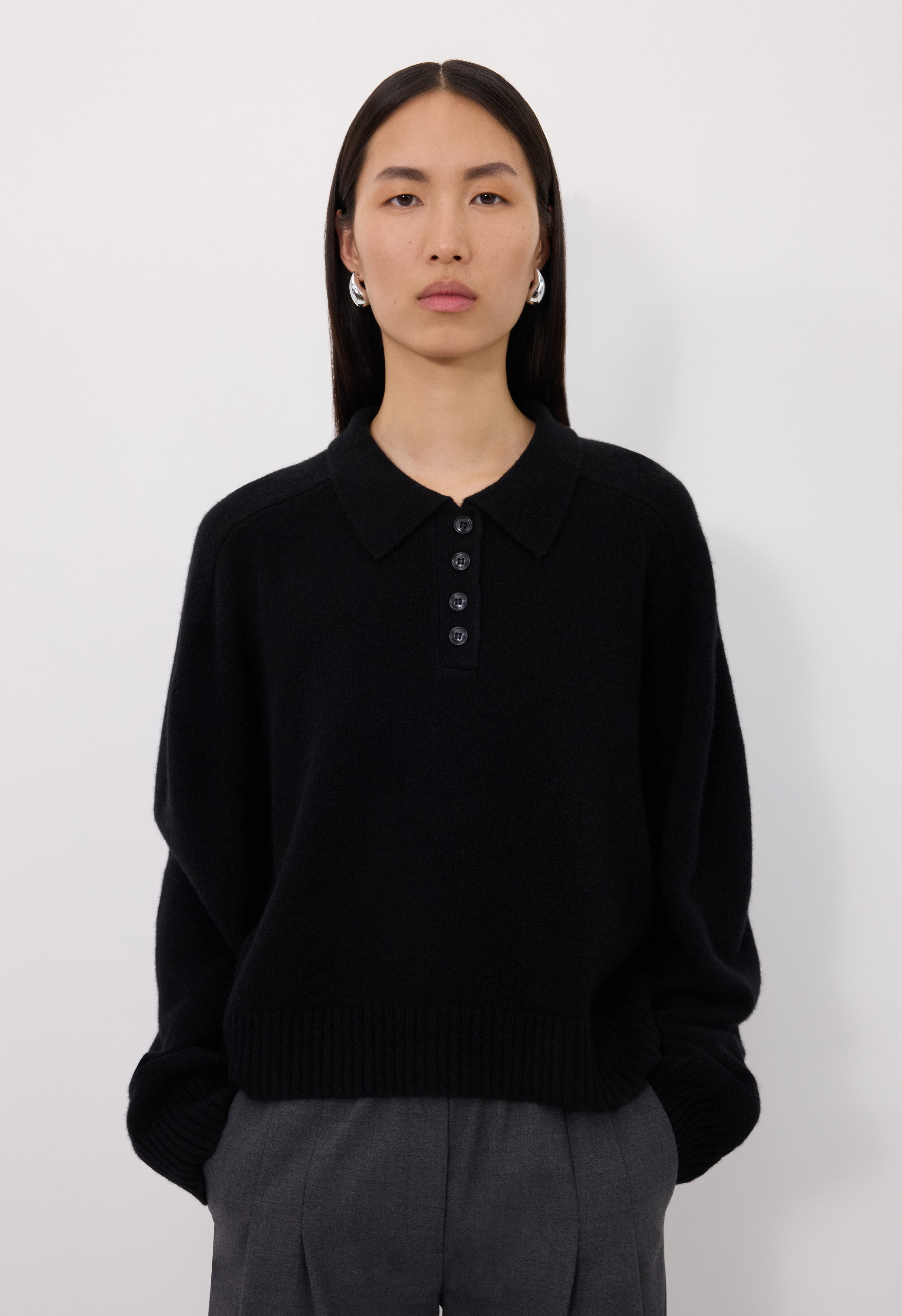 HOMERE LDS Cashmere polo