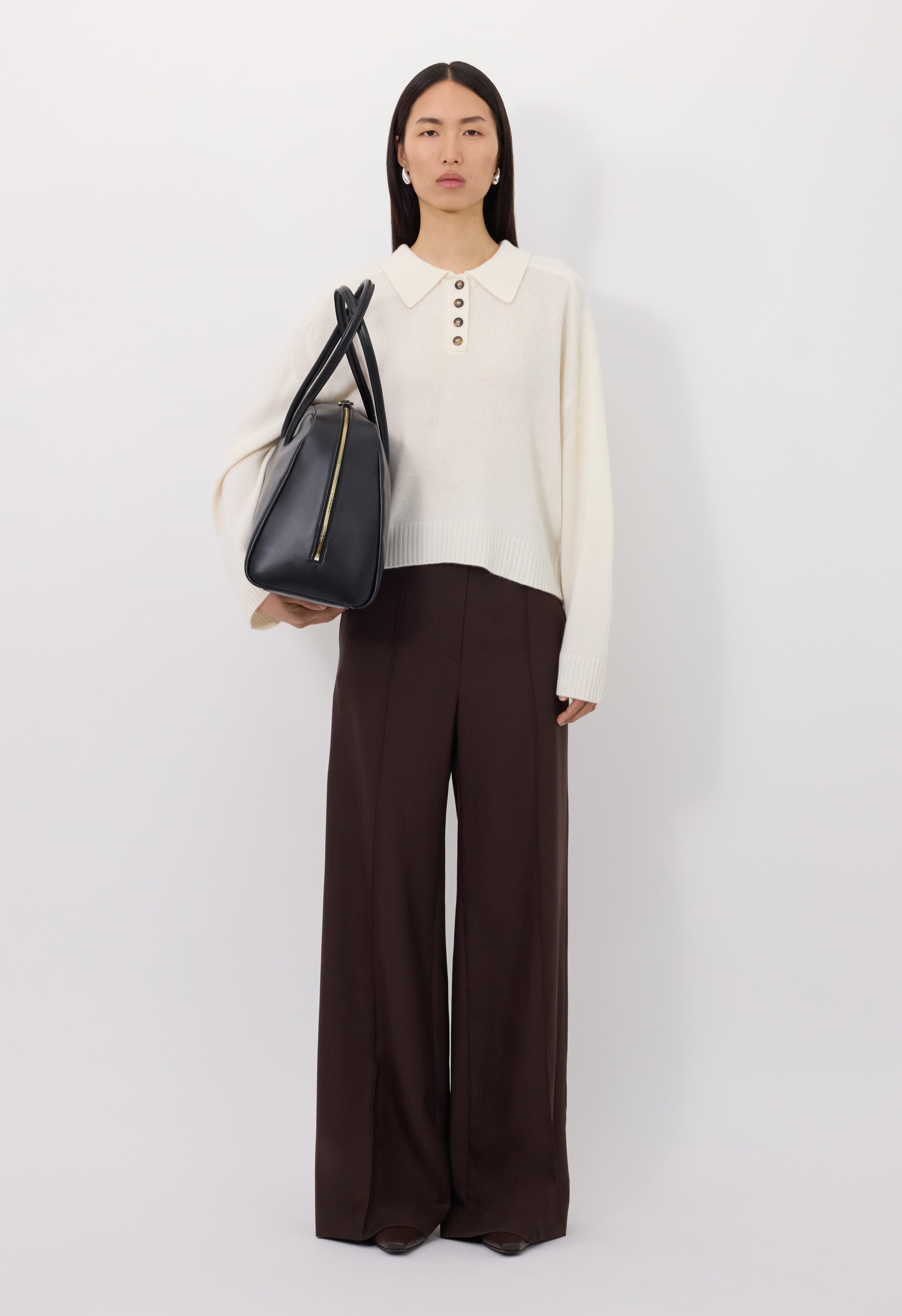 HOMERE LDS Cashmere polo