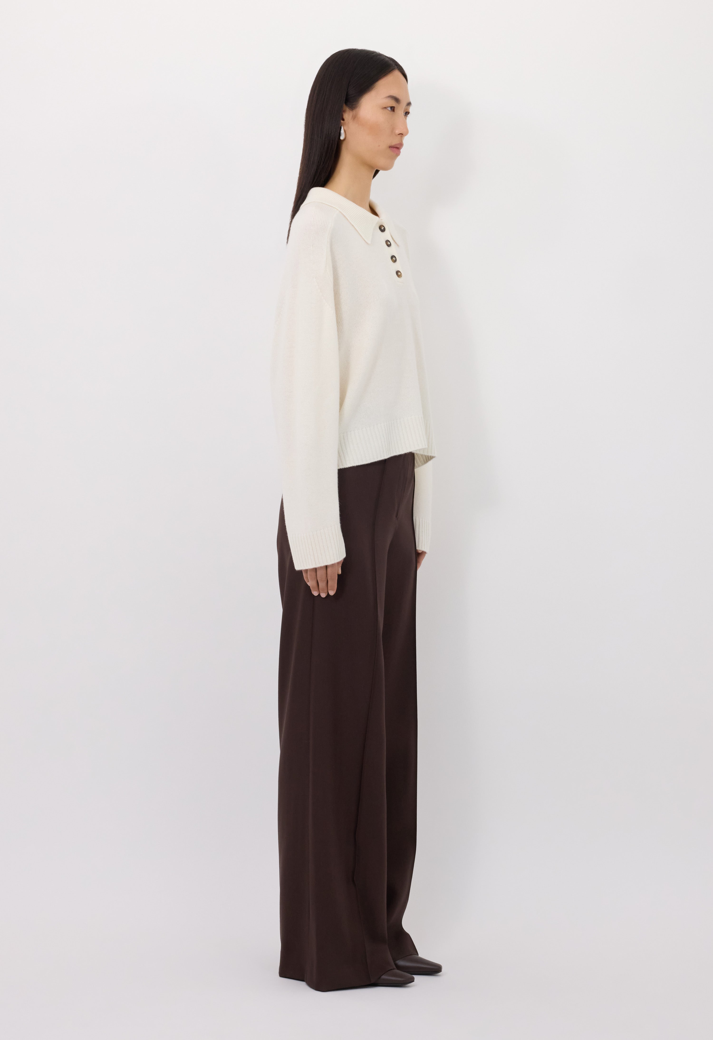 HOMERE LDS Cashmere polo