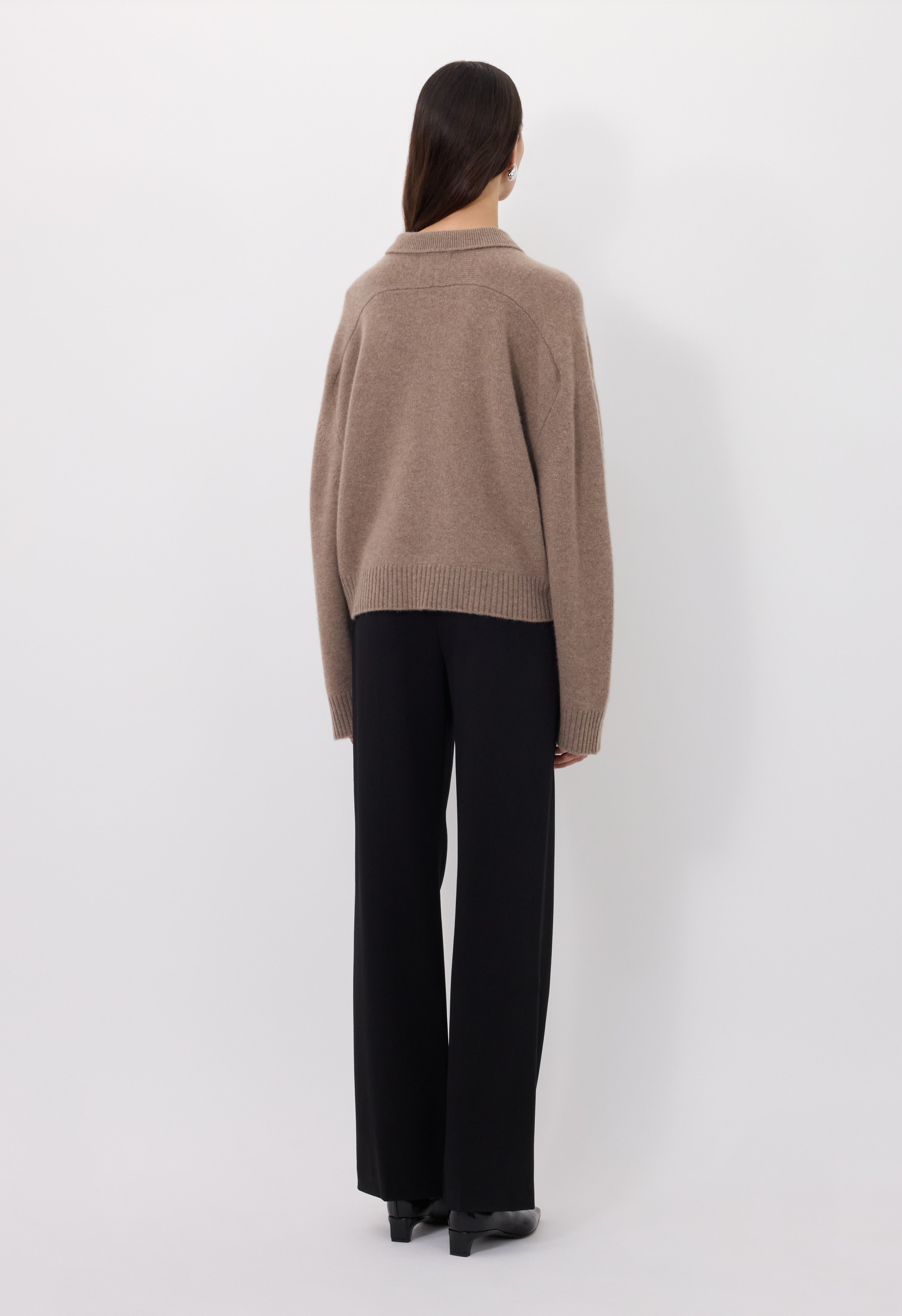 HOMERE LDS Cashmere polo