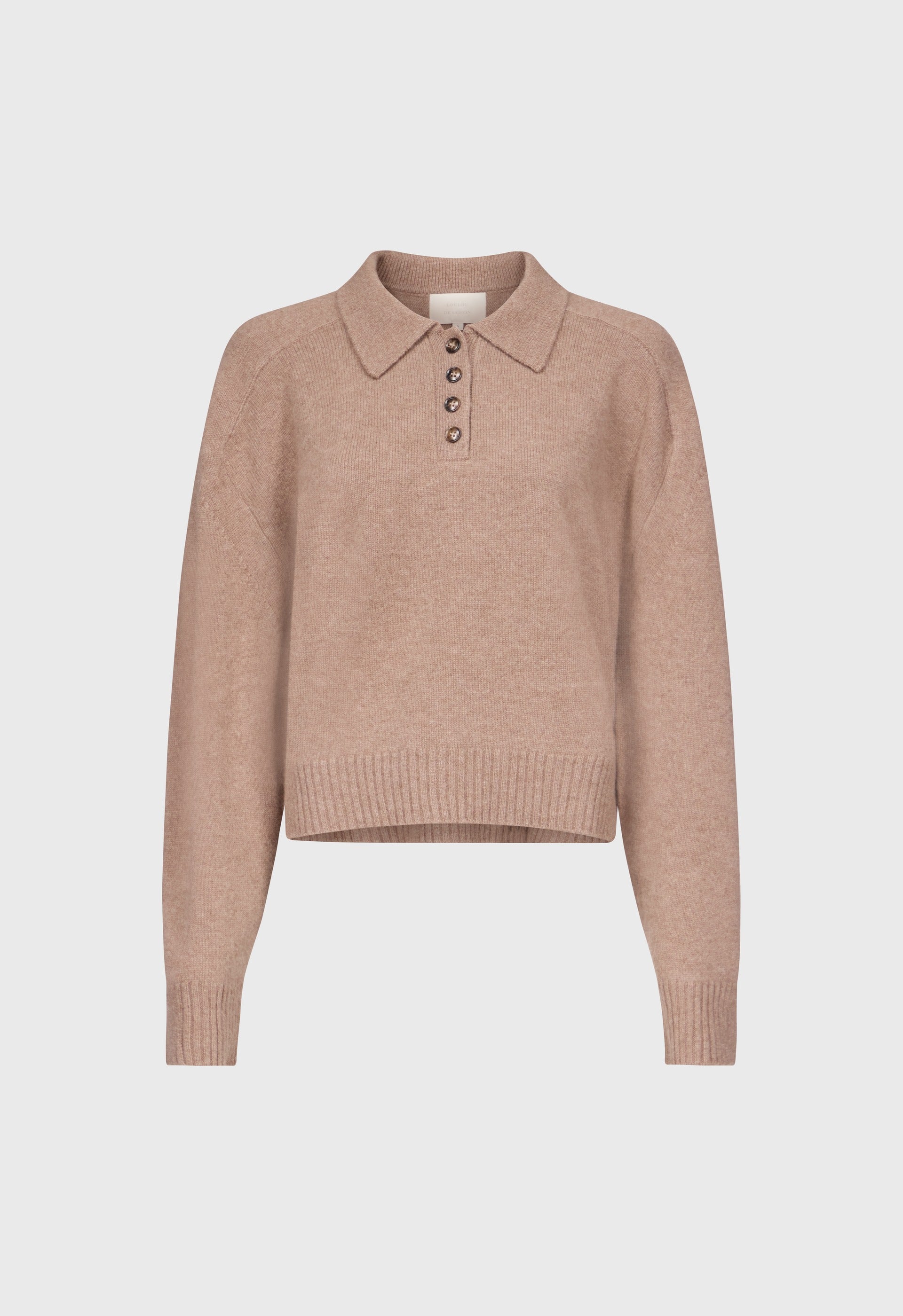 HOMERE LDS Cashmere polo