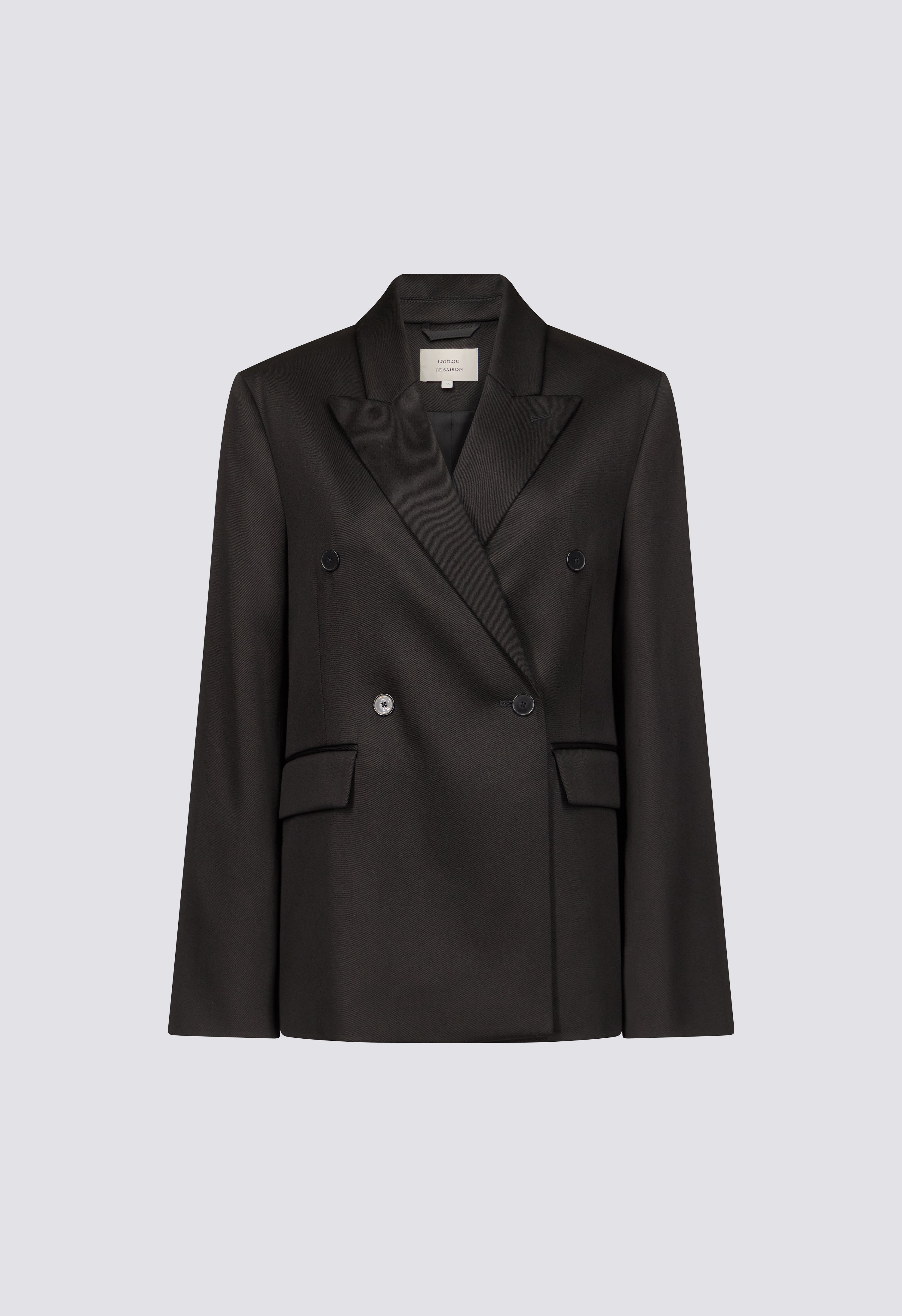 HORN LDS Wool blend double breasted jacket