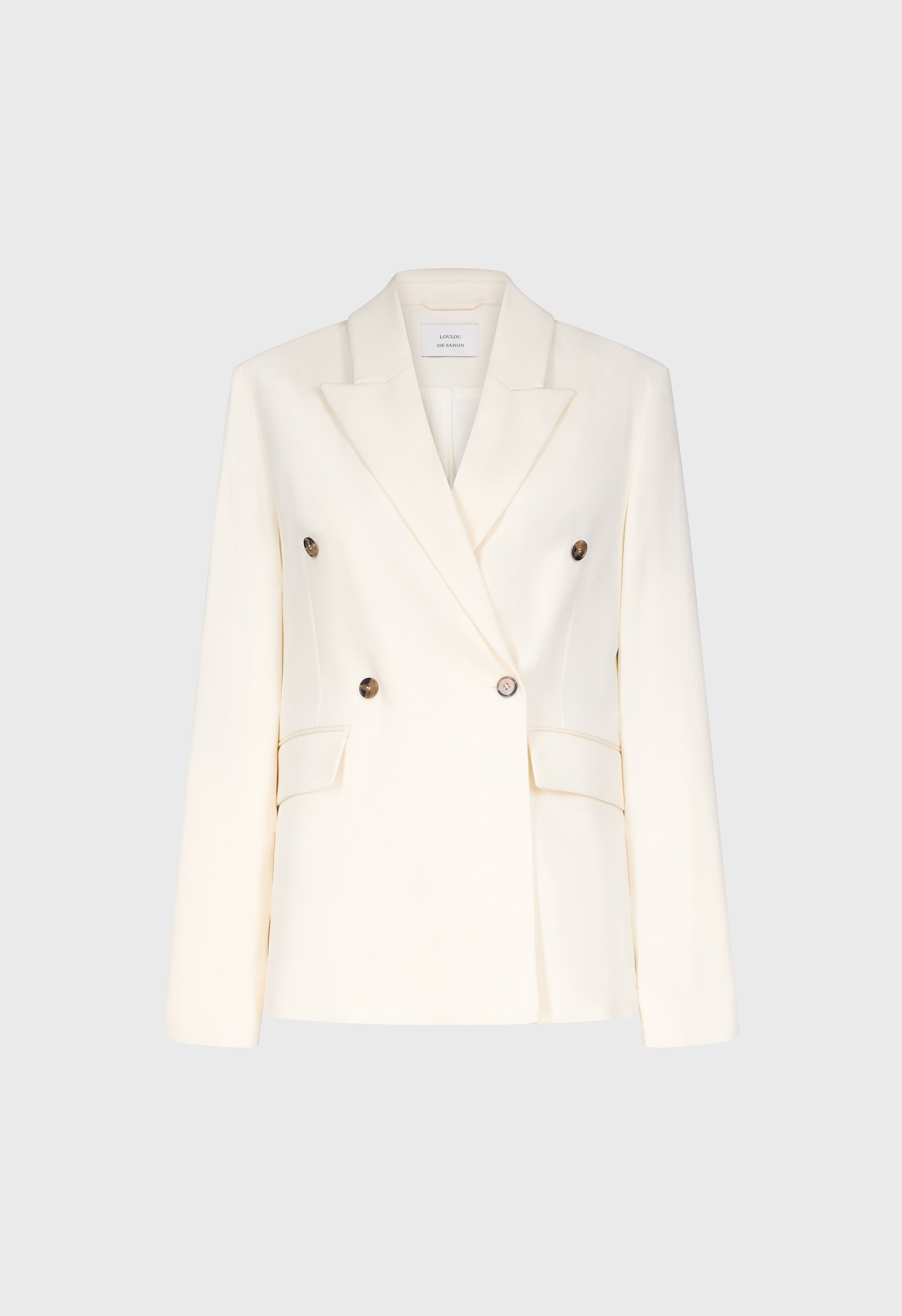 HORN LDS Wool blend double breasted jacket