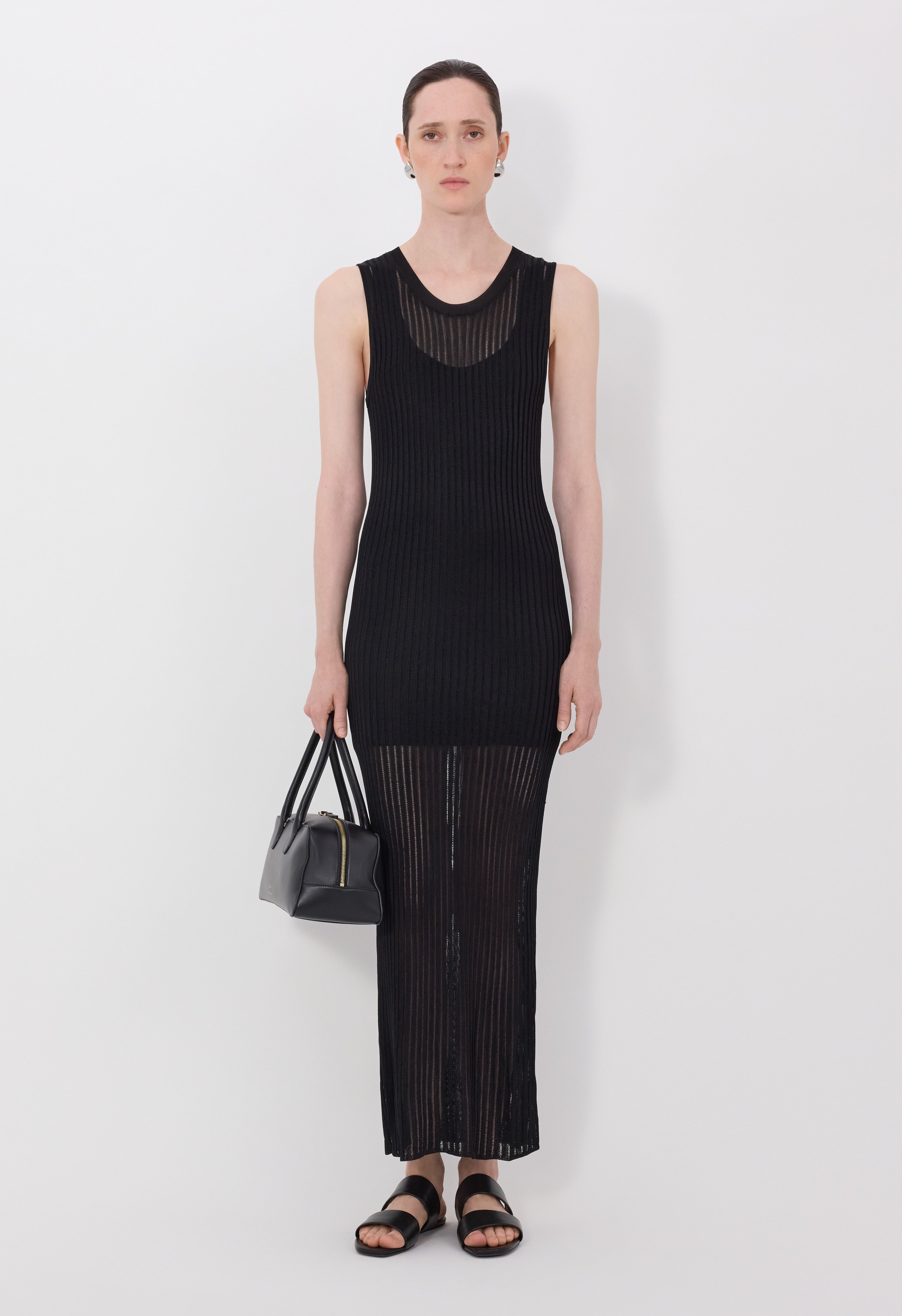 ICARIA Semi-sheer dress