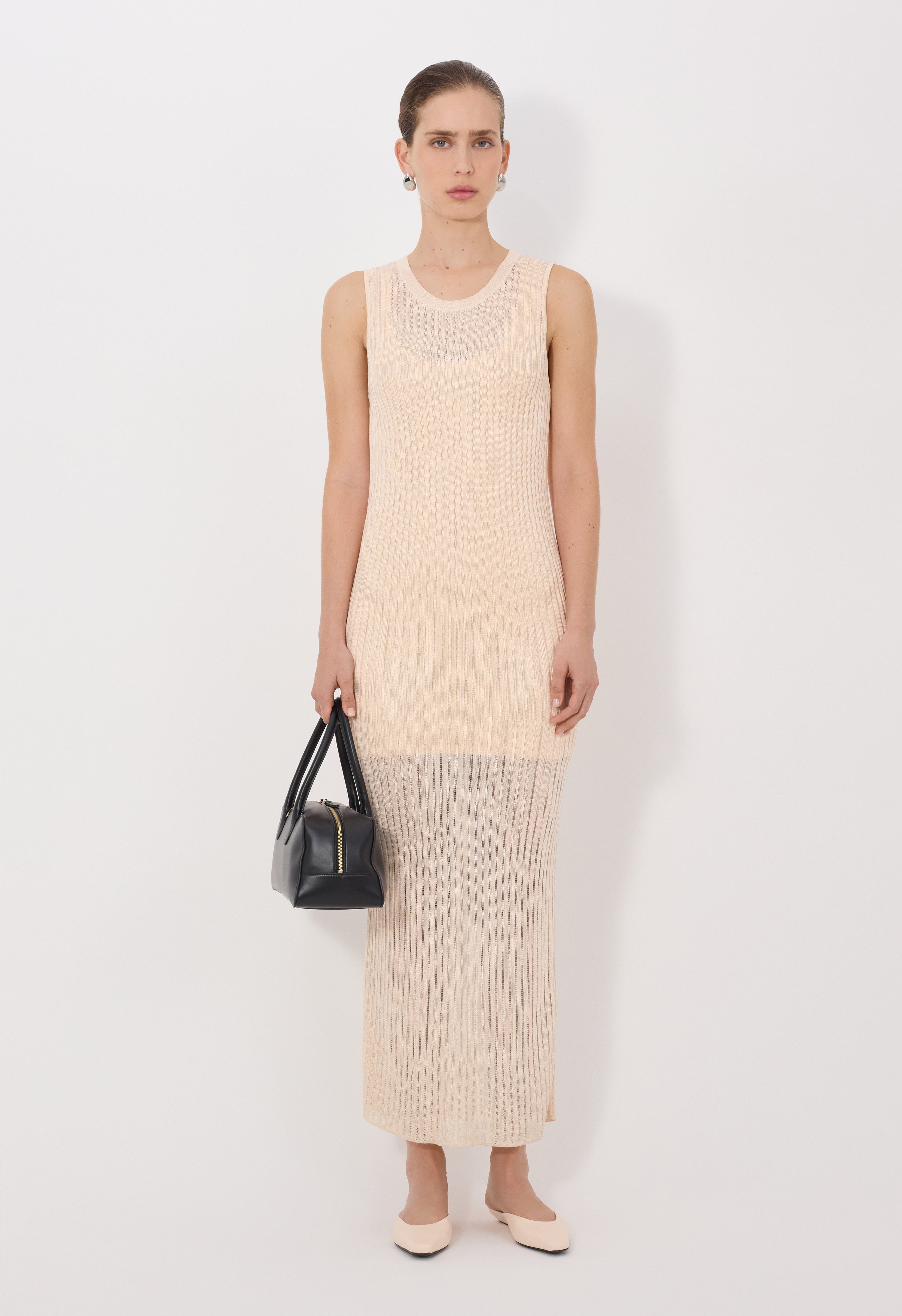 ICARIA Semi-sheer dress