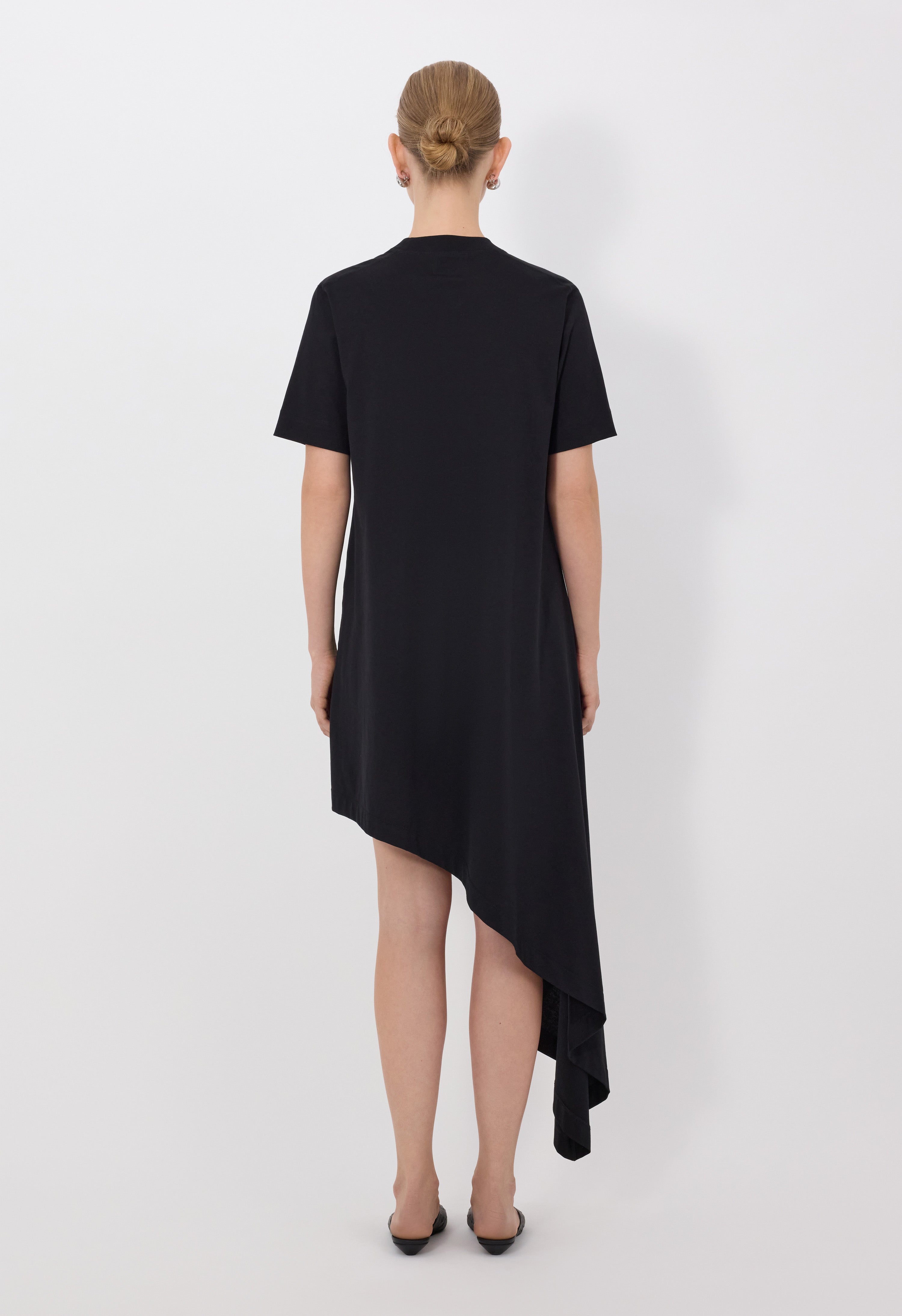 IGARI Asymmetric T-shirt dress