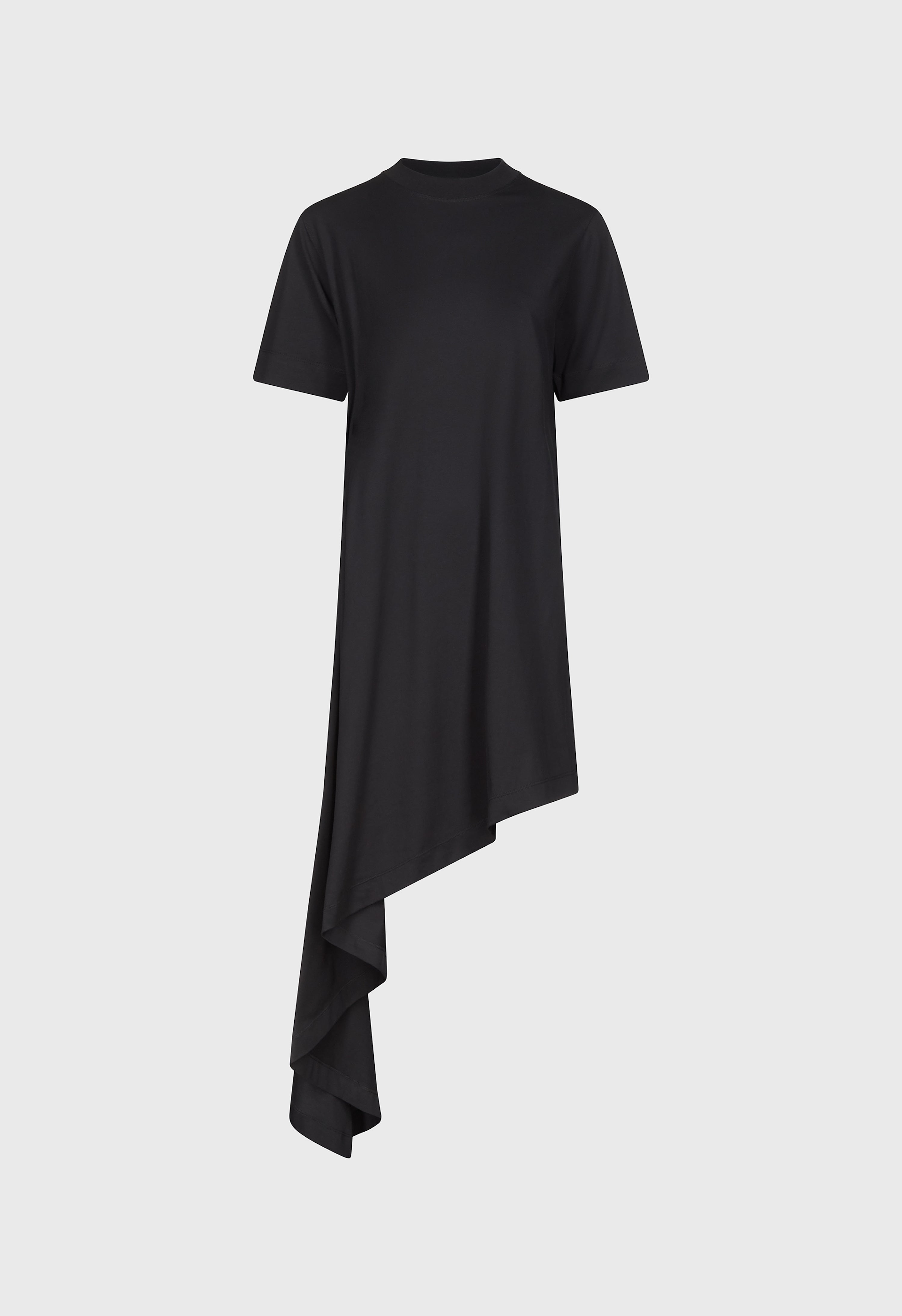 Loulou de Saison Black Cotton Casual Dress - S Loulou de Saison Black Cotton Casual Dress - S