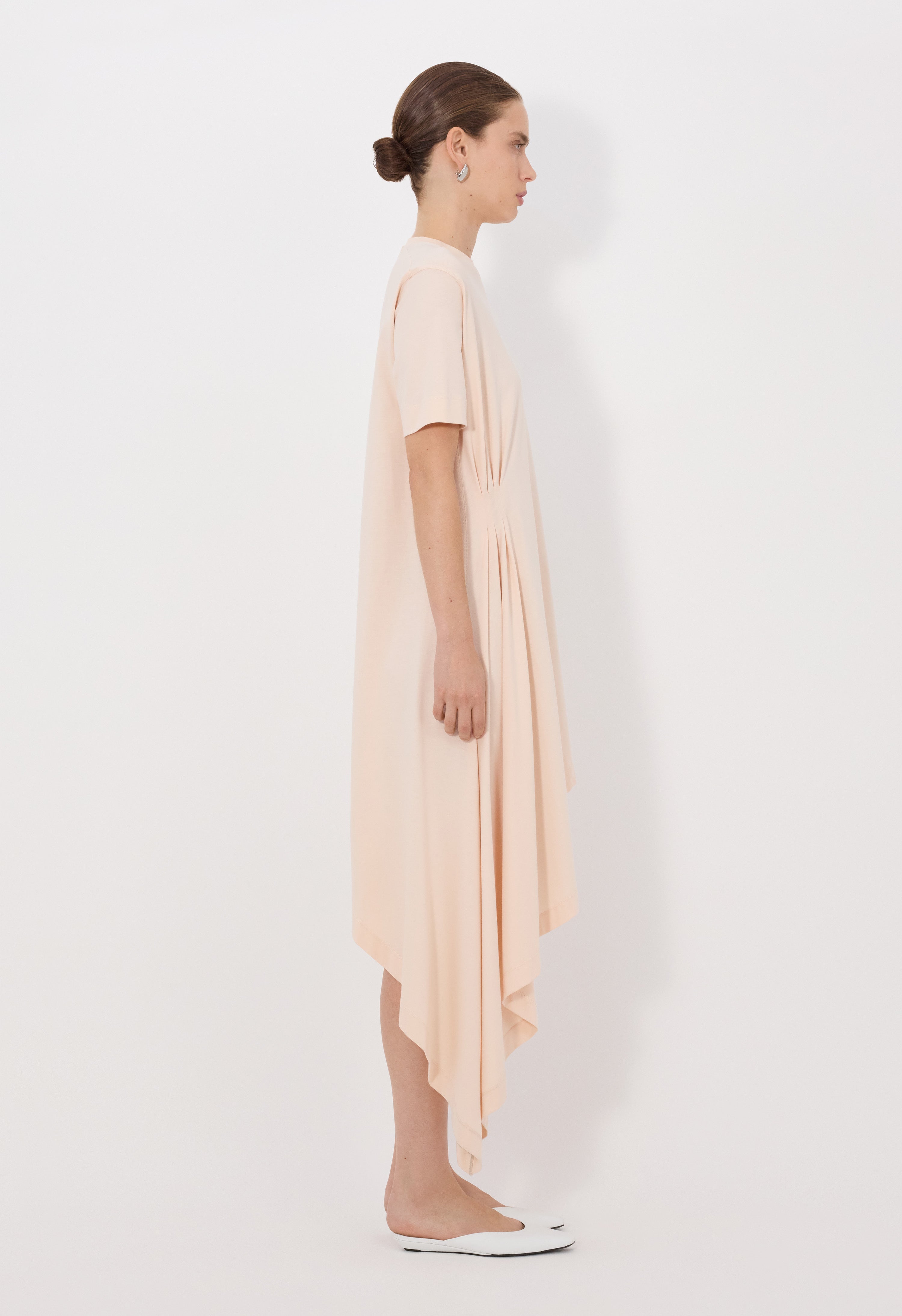 IGARI Asymmetric T-shirt dress