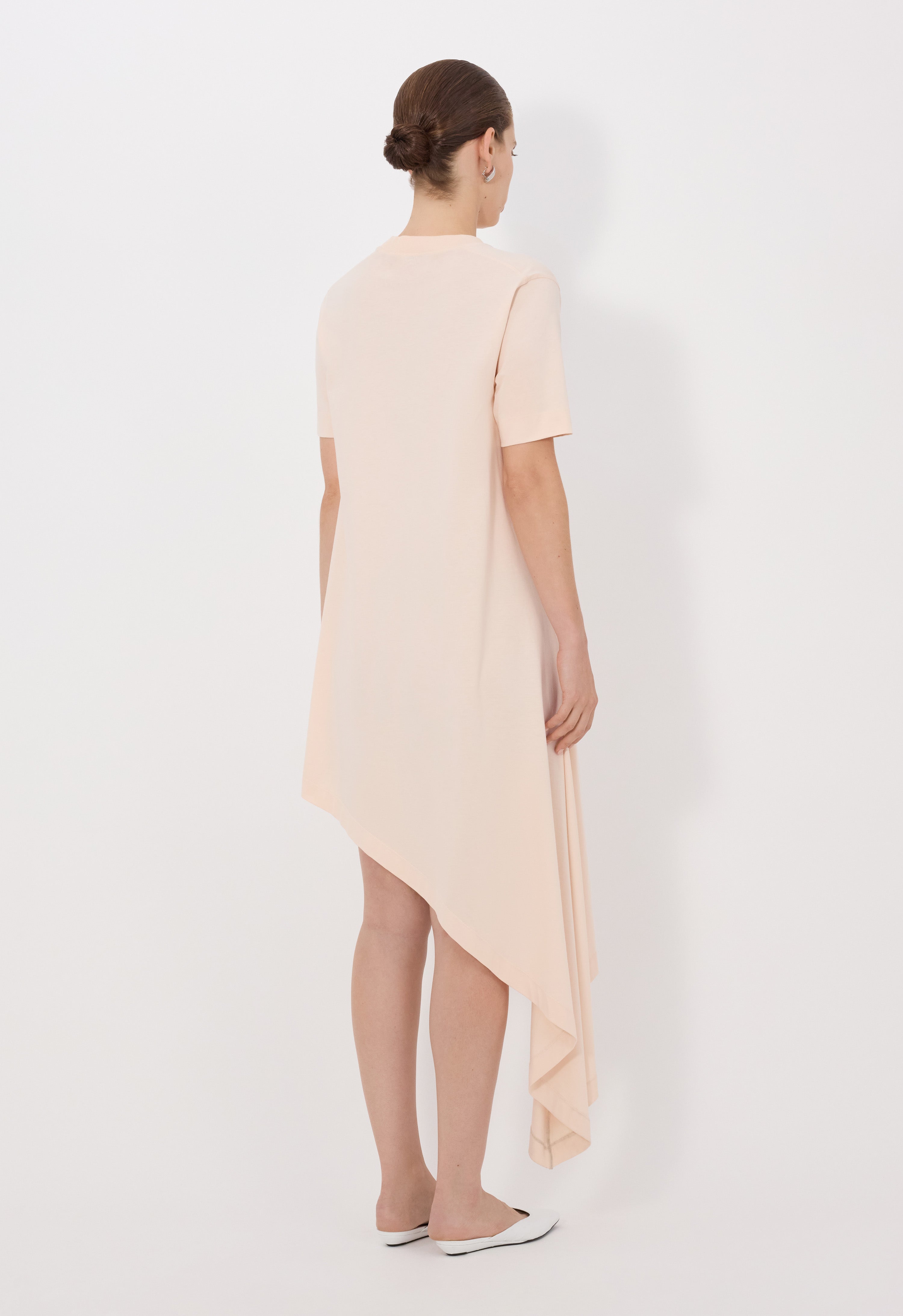IGARI Asymmetric T-shirt dress
