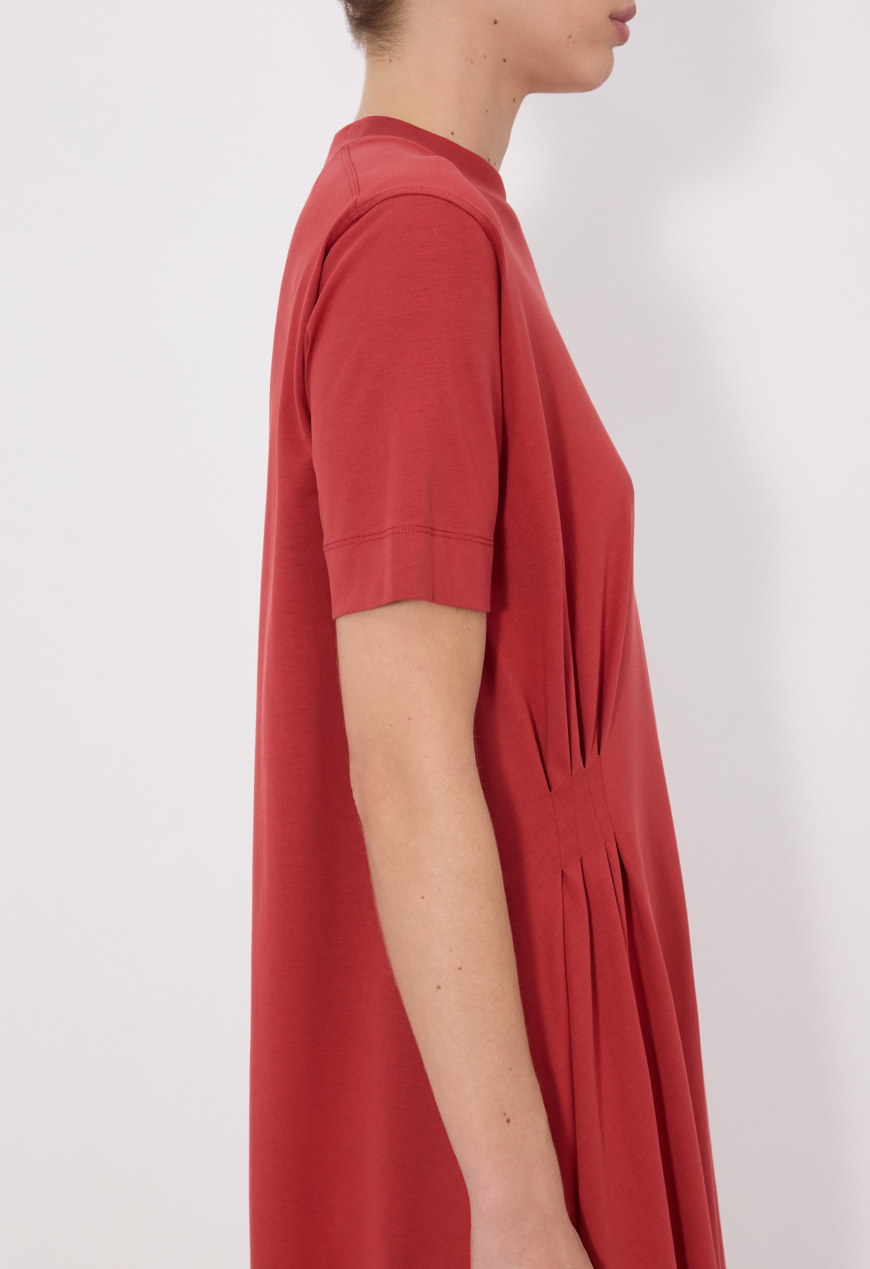 IGARI Asymmetric T-shirt dress