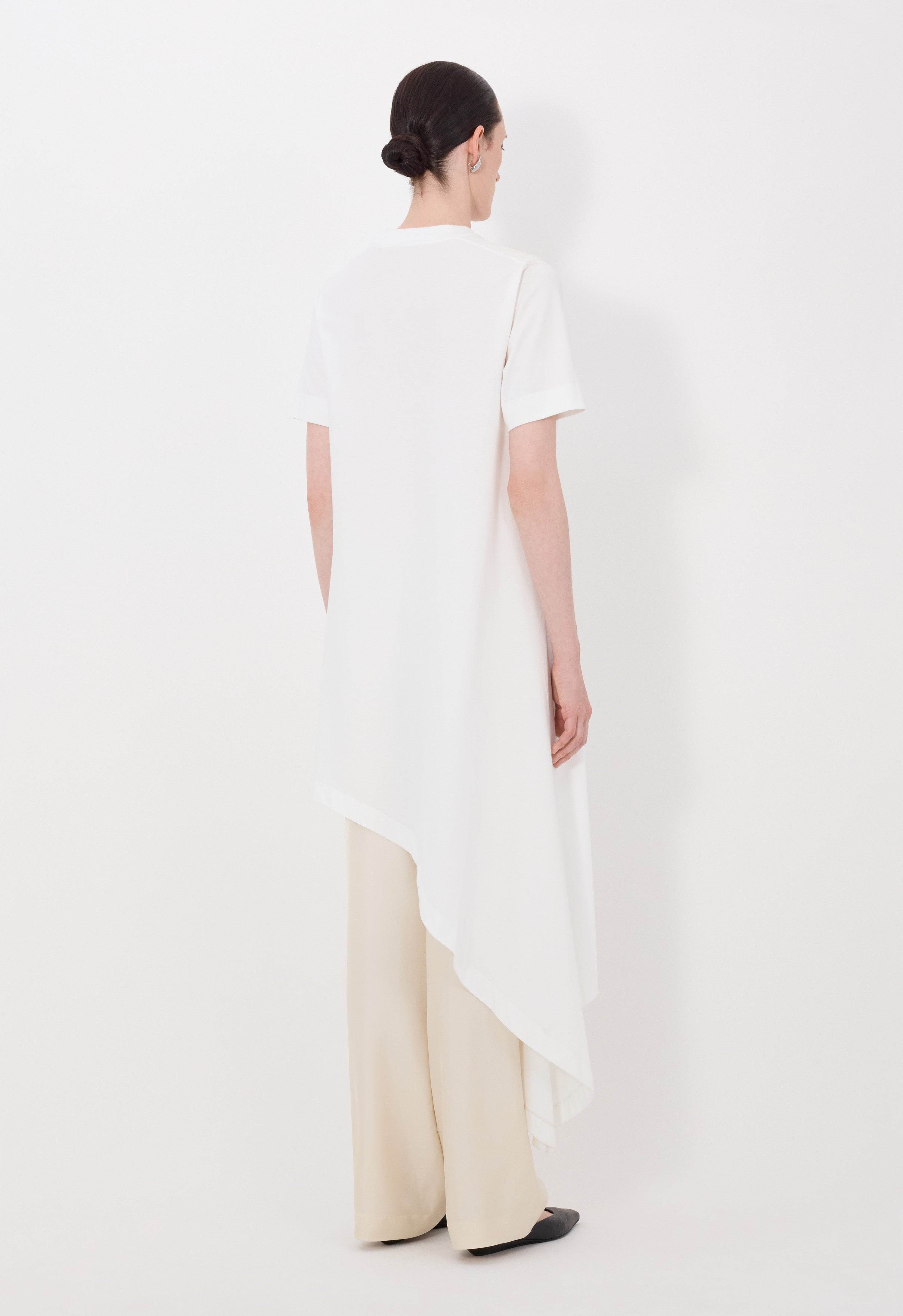 IGARI Asymmetric T-shirt dress