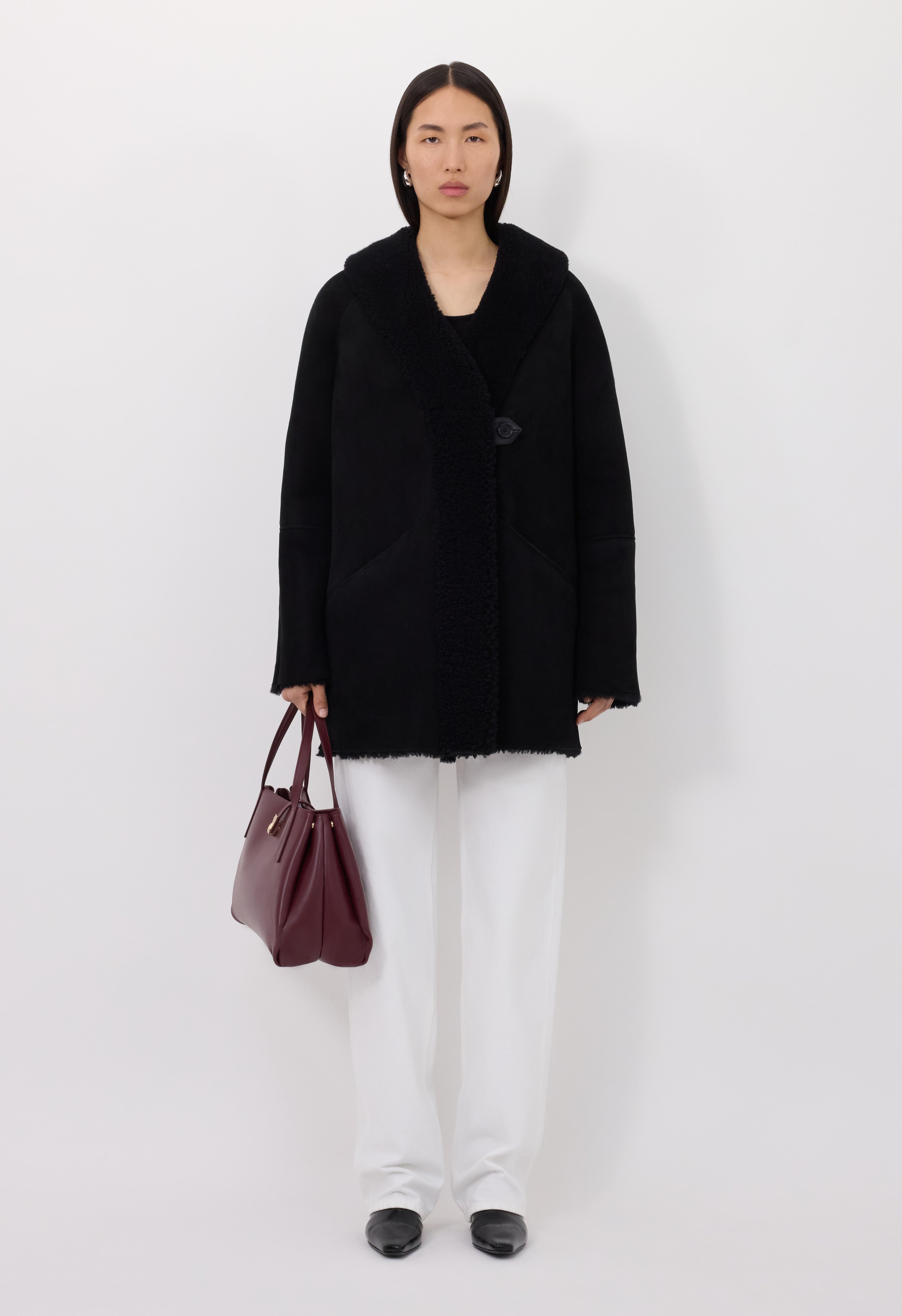 ISAK SHEARLING COAT