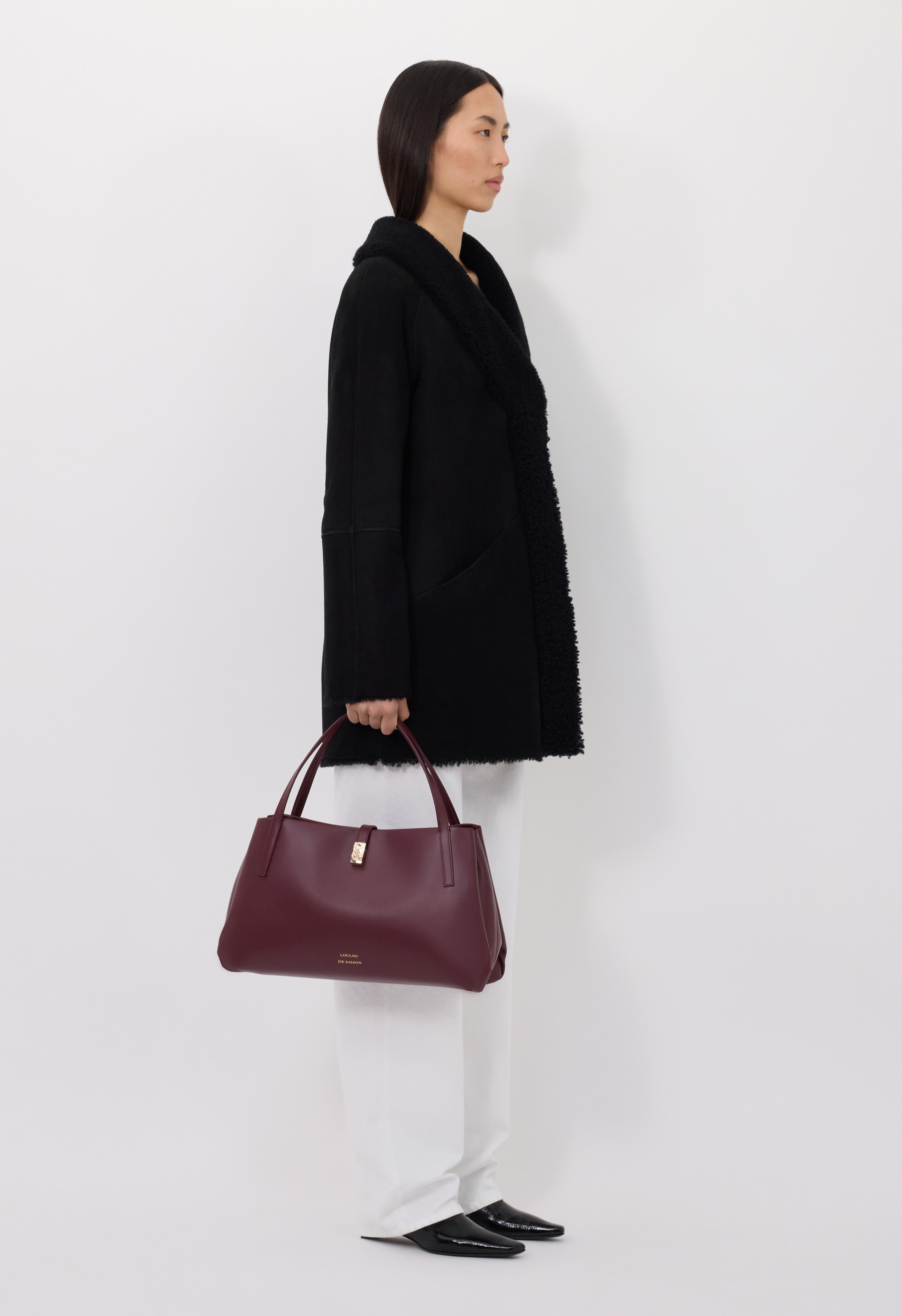 ISAK SHEARLING COAT