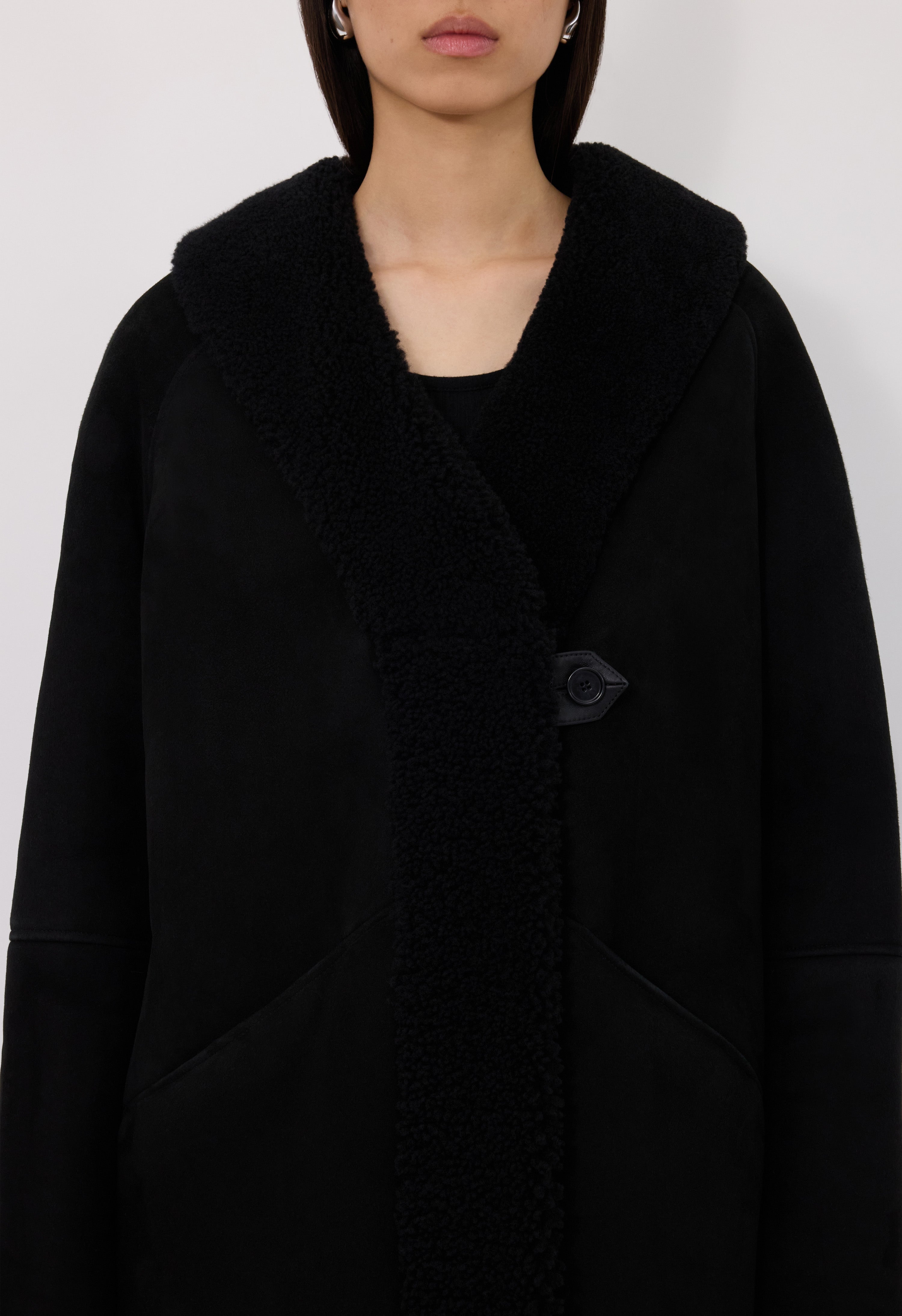 ISAK SHEARLING COAT