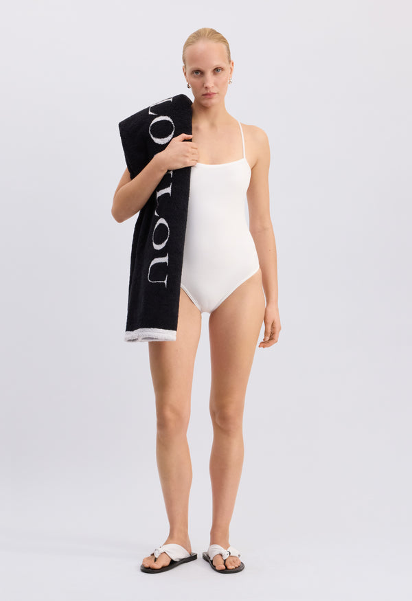ITAK LDS Criss-crossing straps swimsuit