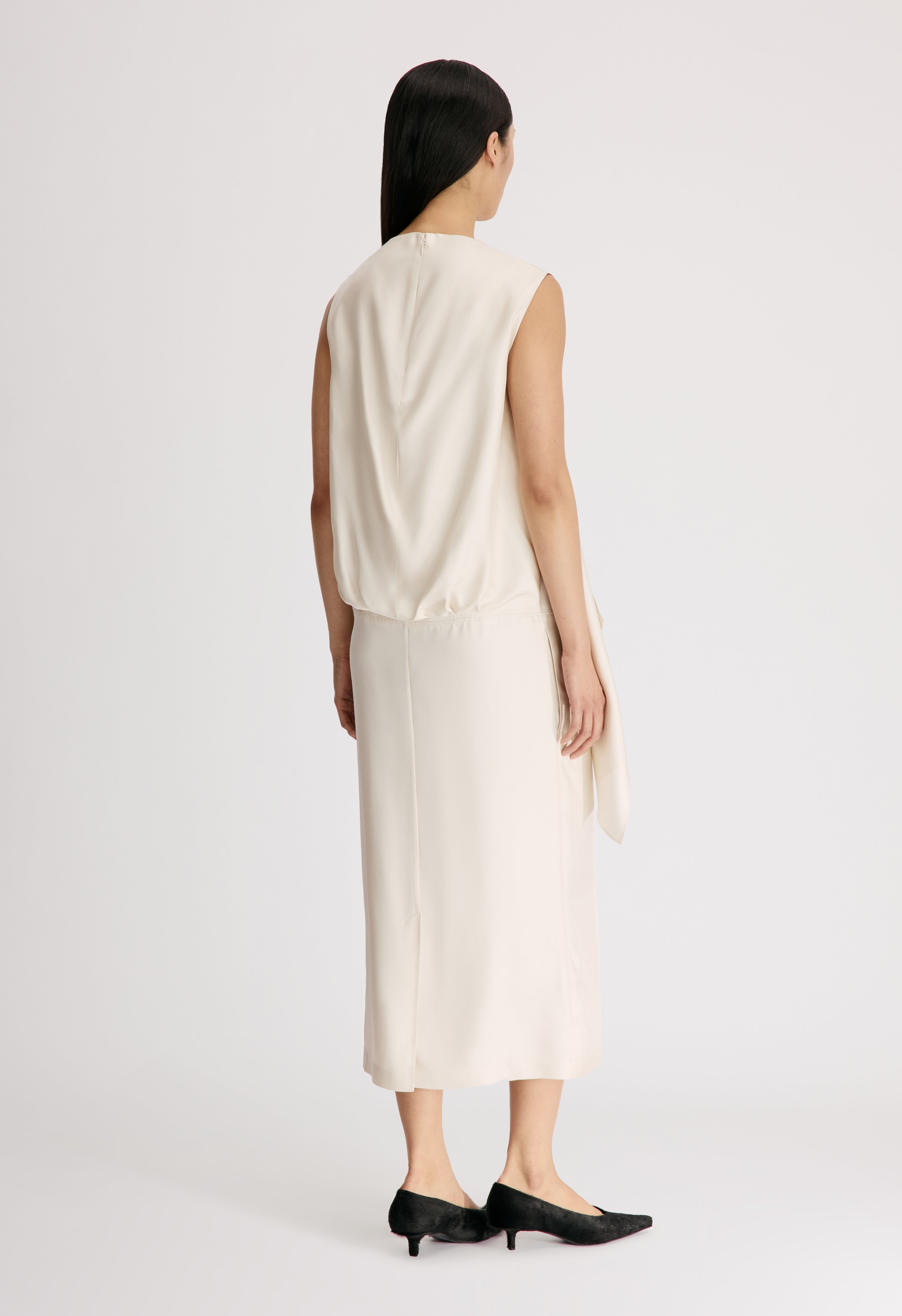 IZIA Silk twill dress