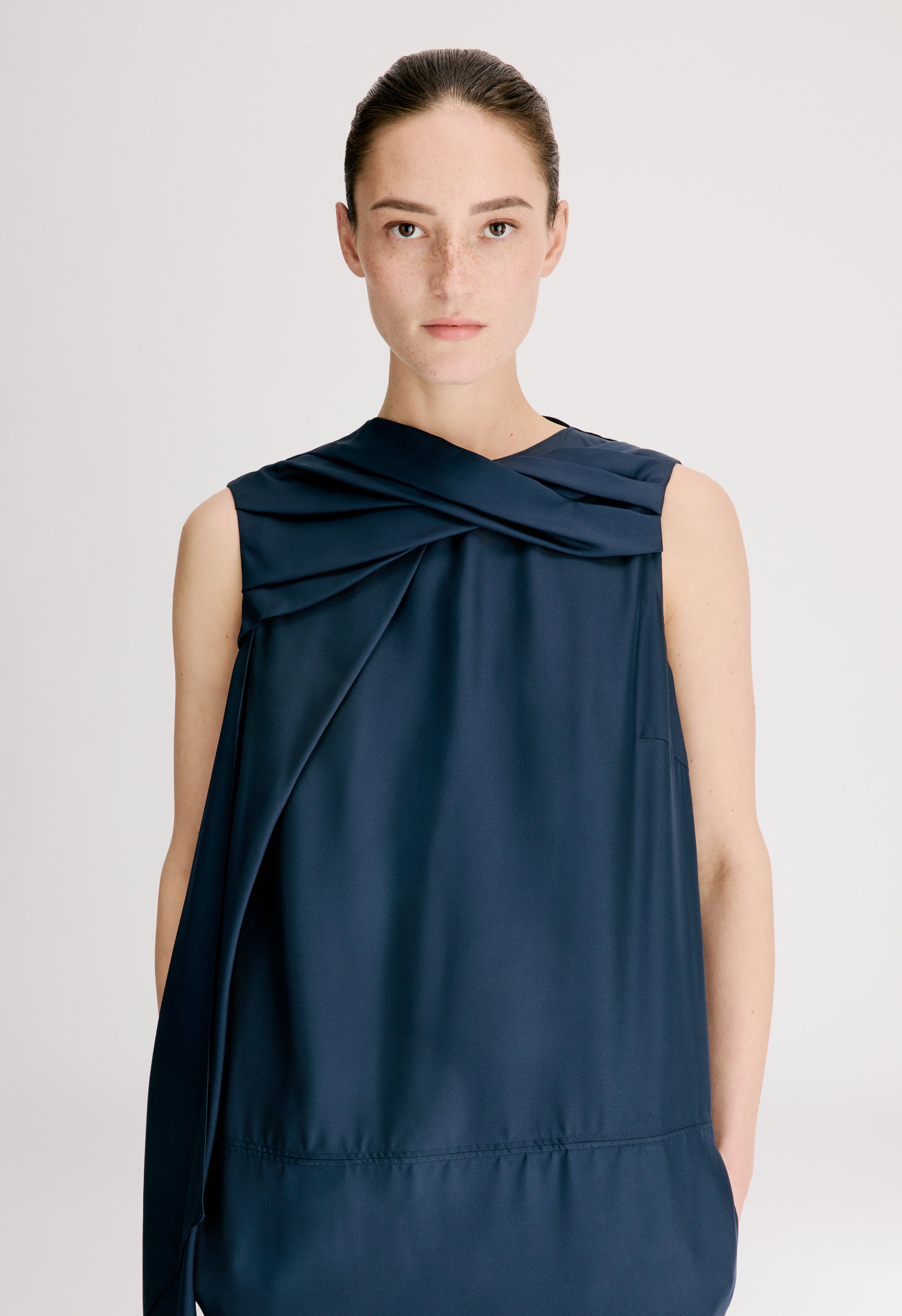 IZIA Silk twill dress