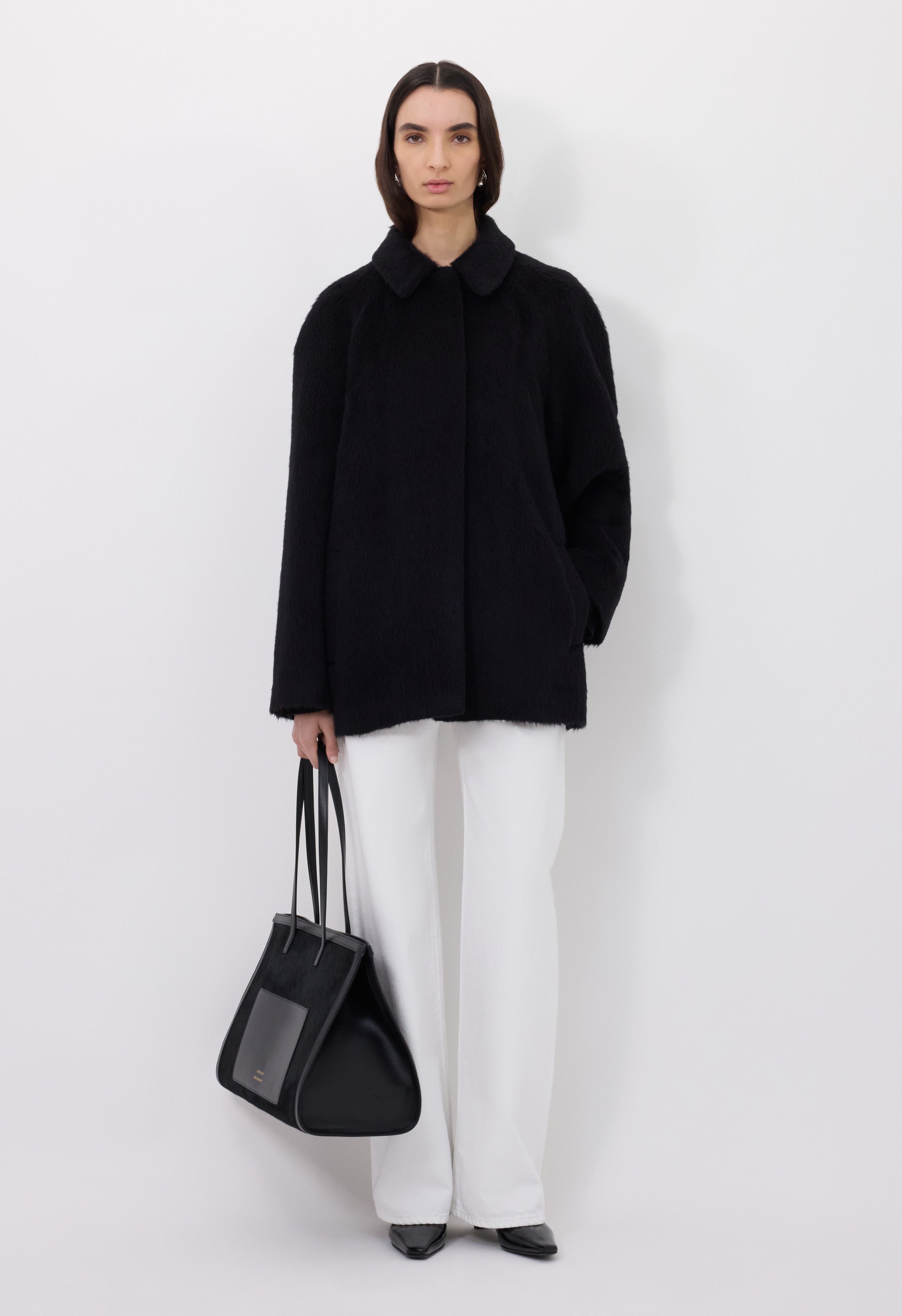 JAKOB Alpaca short coat