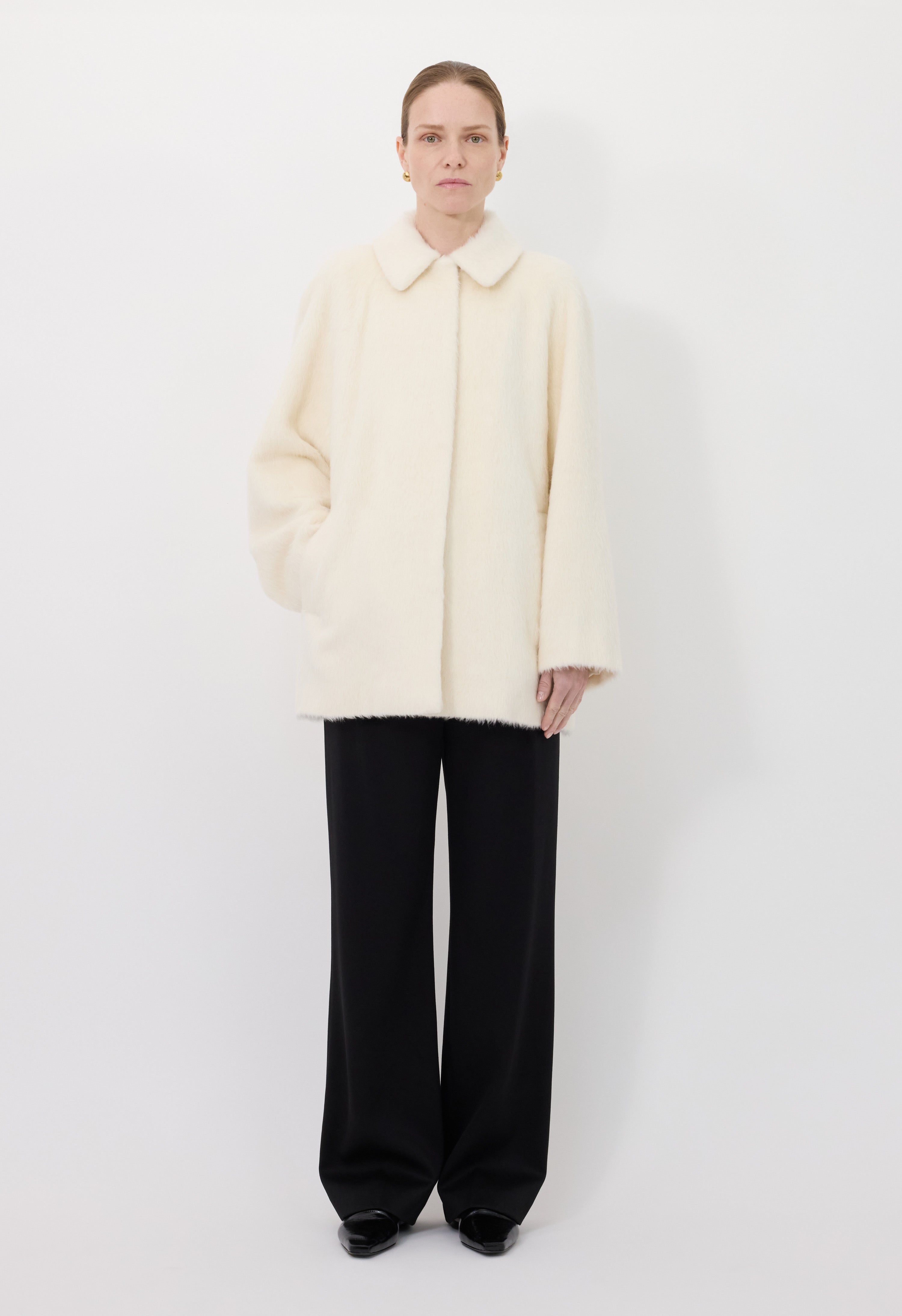 JAKOB Alpaca short coat