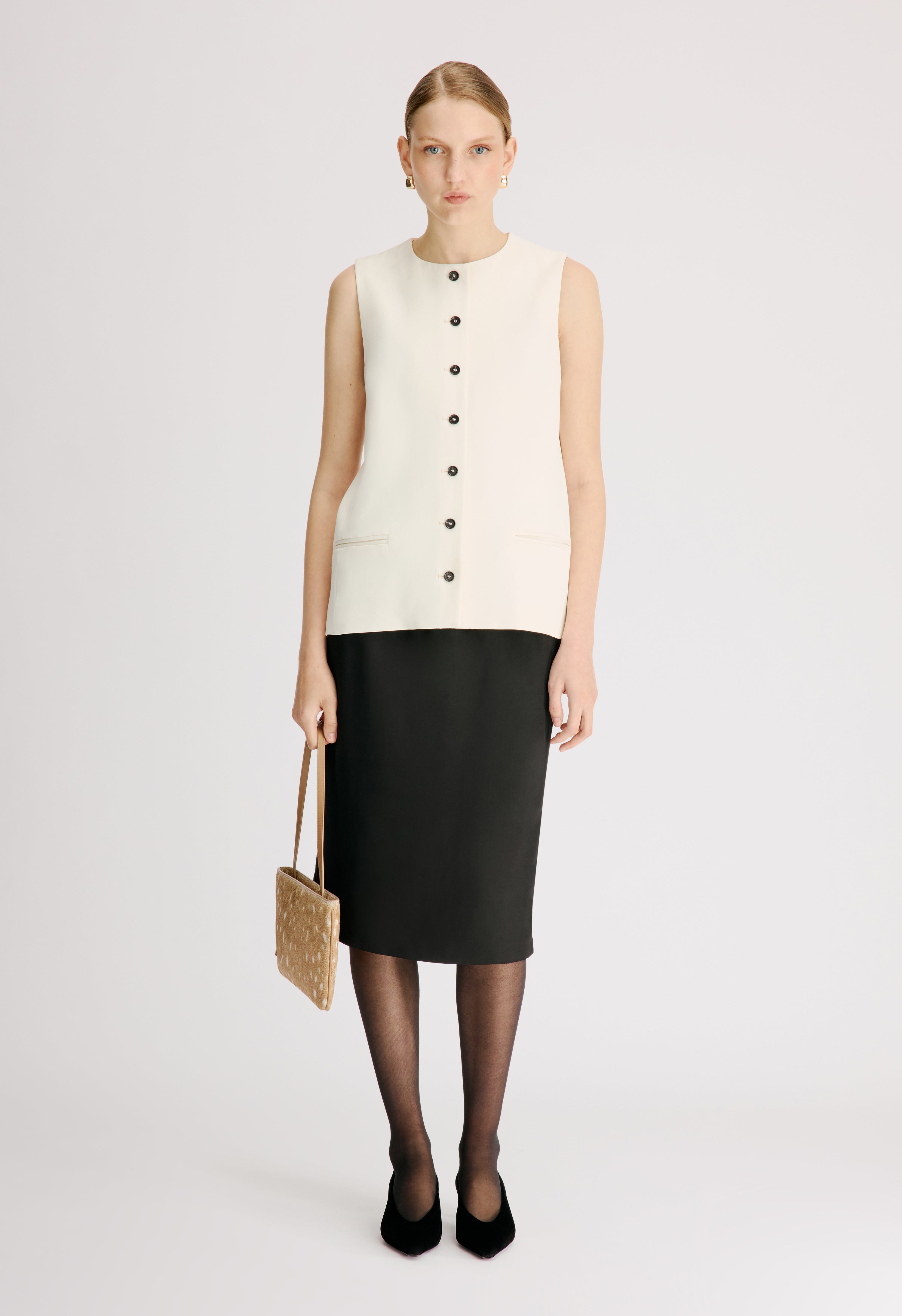 JANE Gilet boutonné