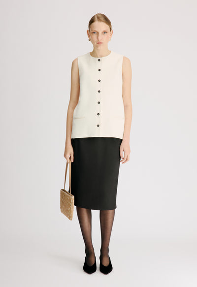 JANE Gilet boutonné