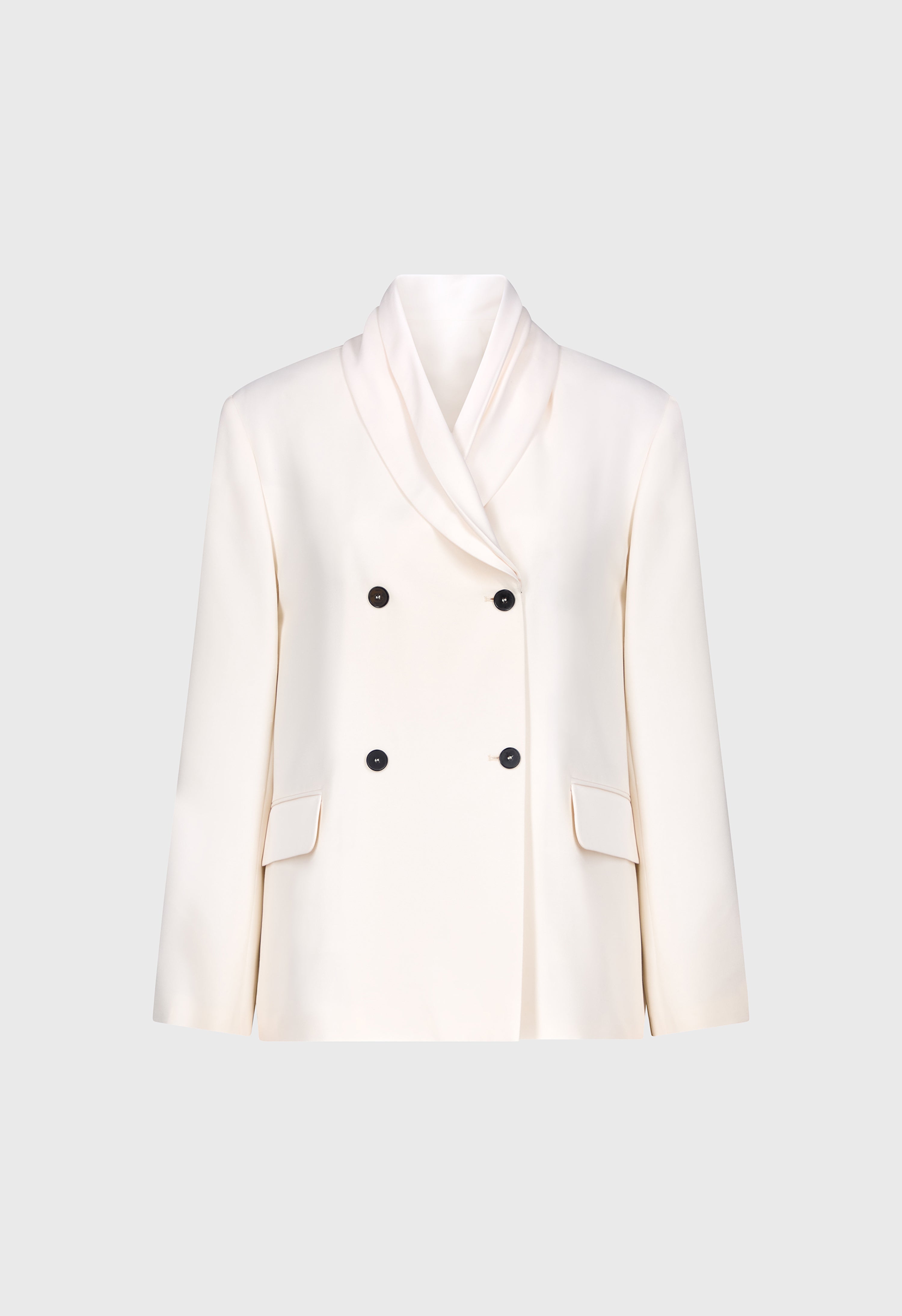 JIHA Shawl collar jacket