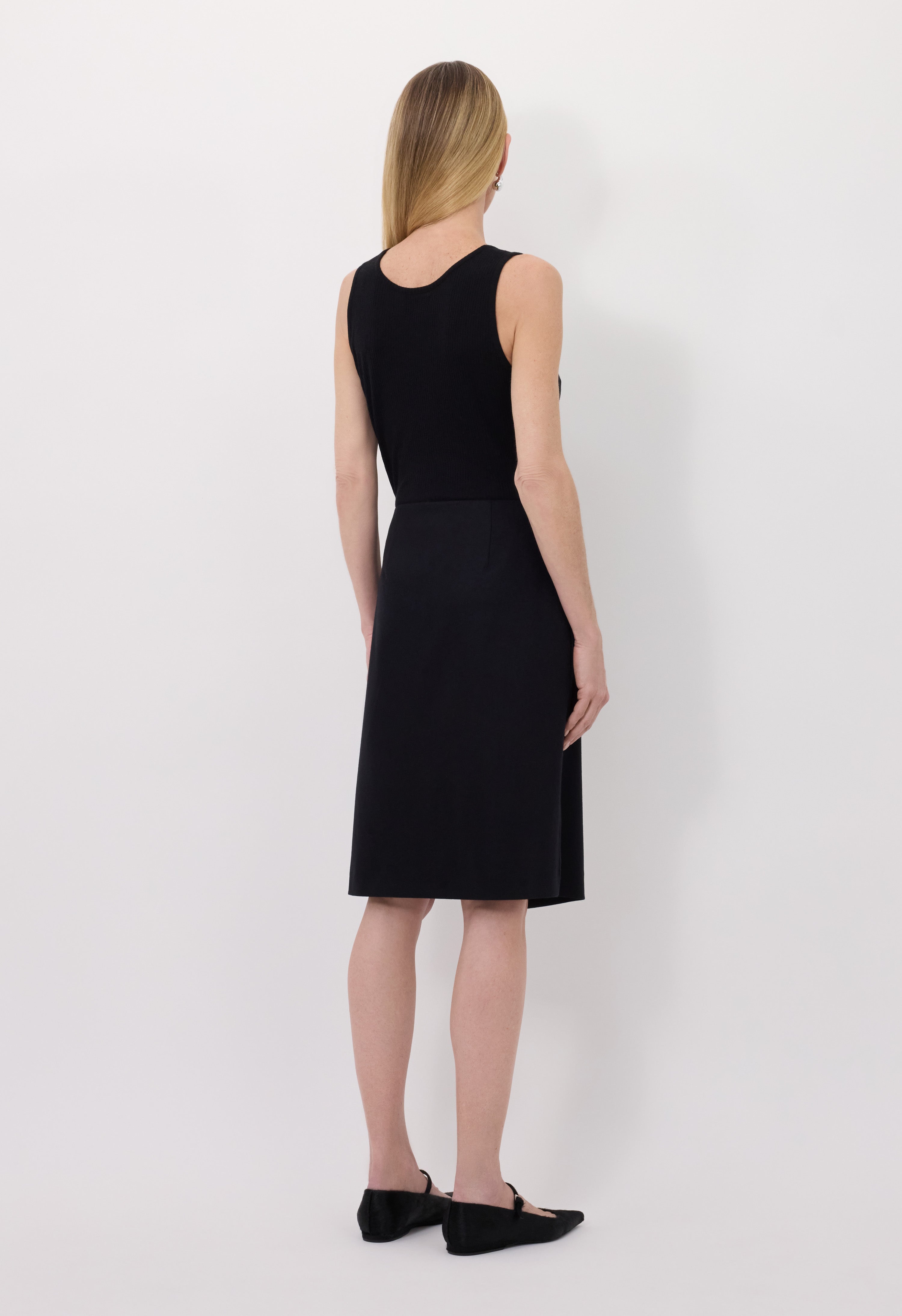 JIL Flannel wrap skirt