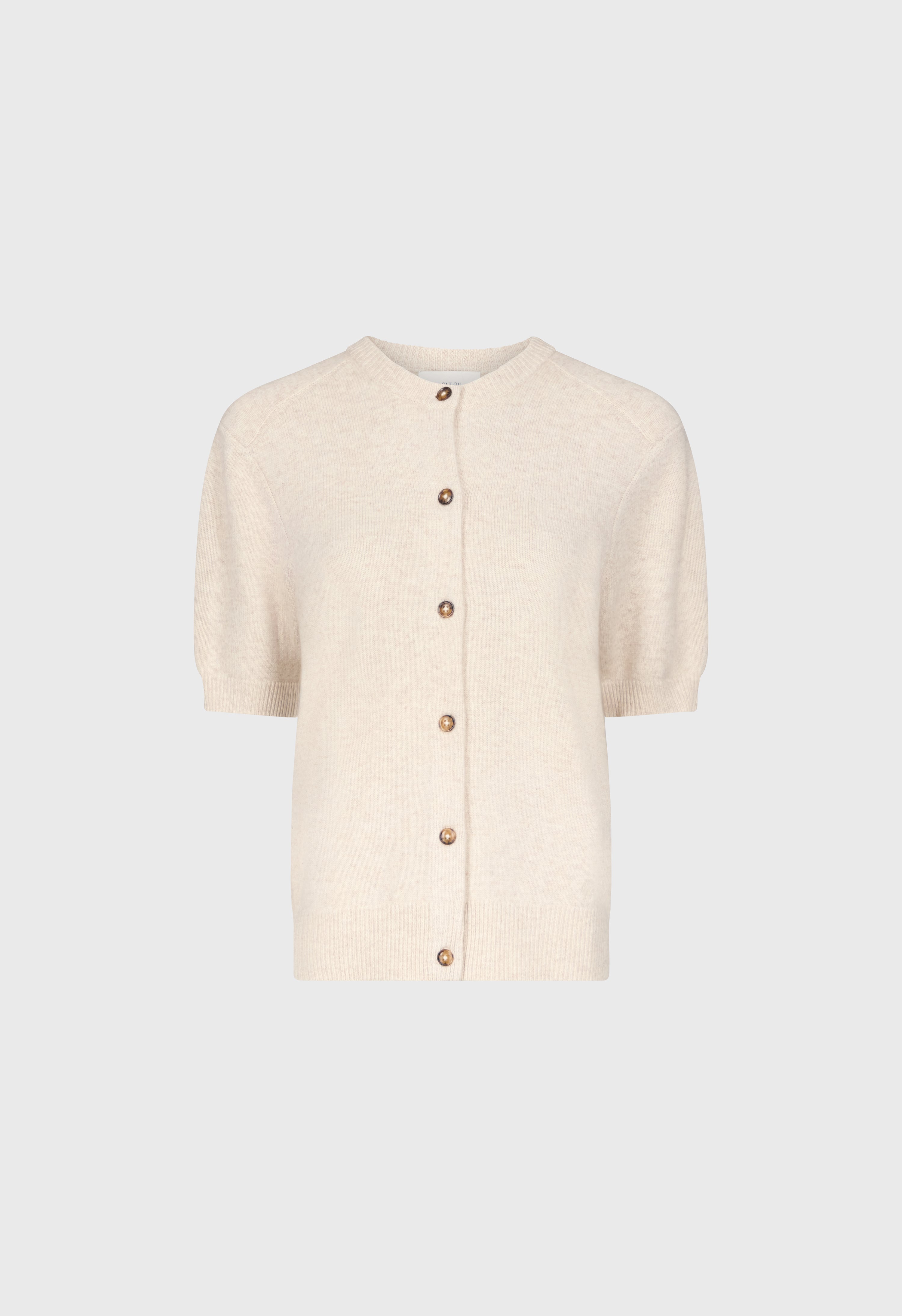 JODI Cardigan à manches courtes en cachemire