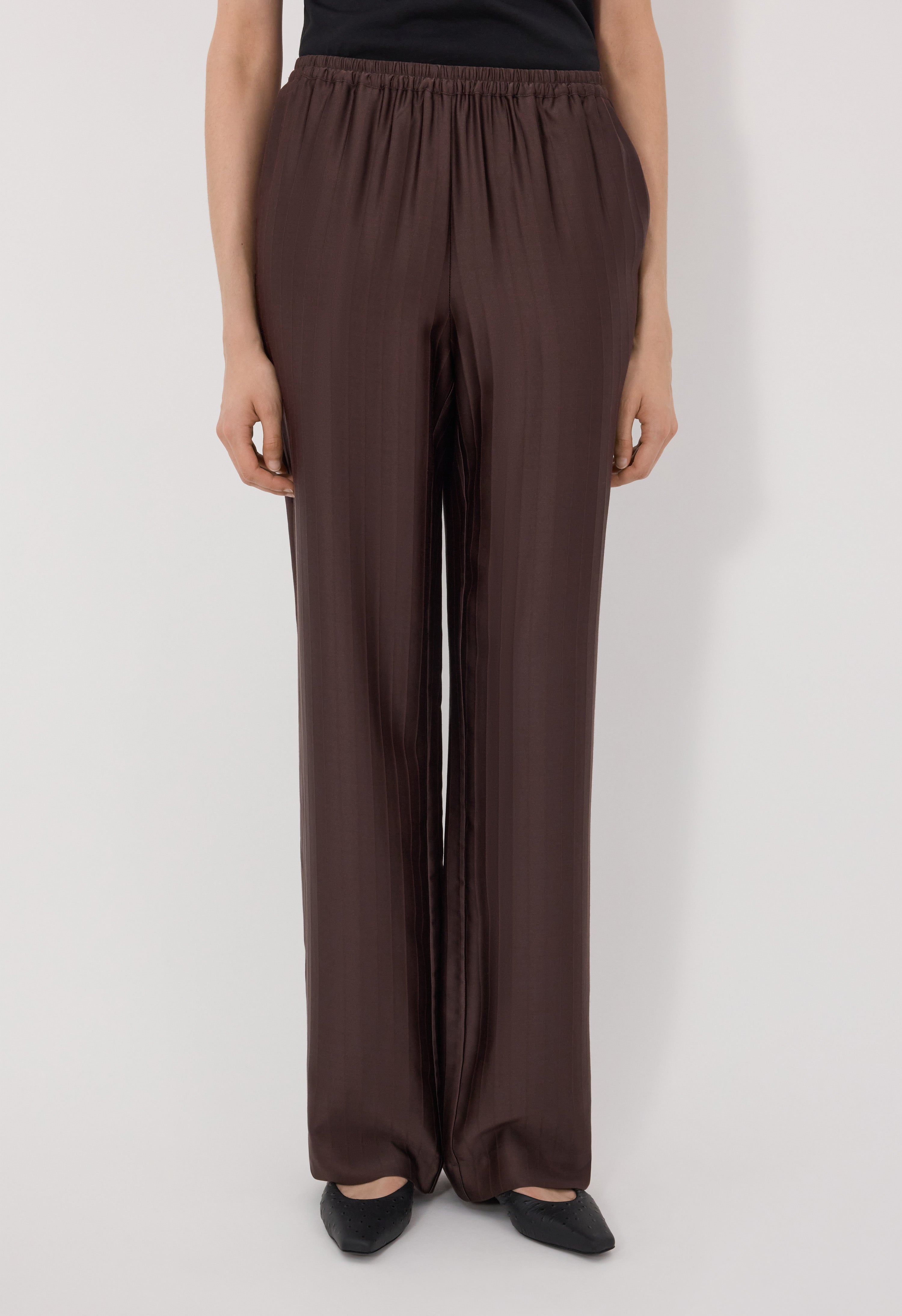 KADALA Pantalon en soie mélangée