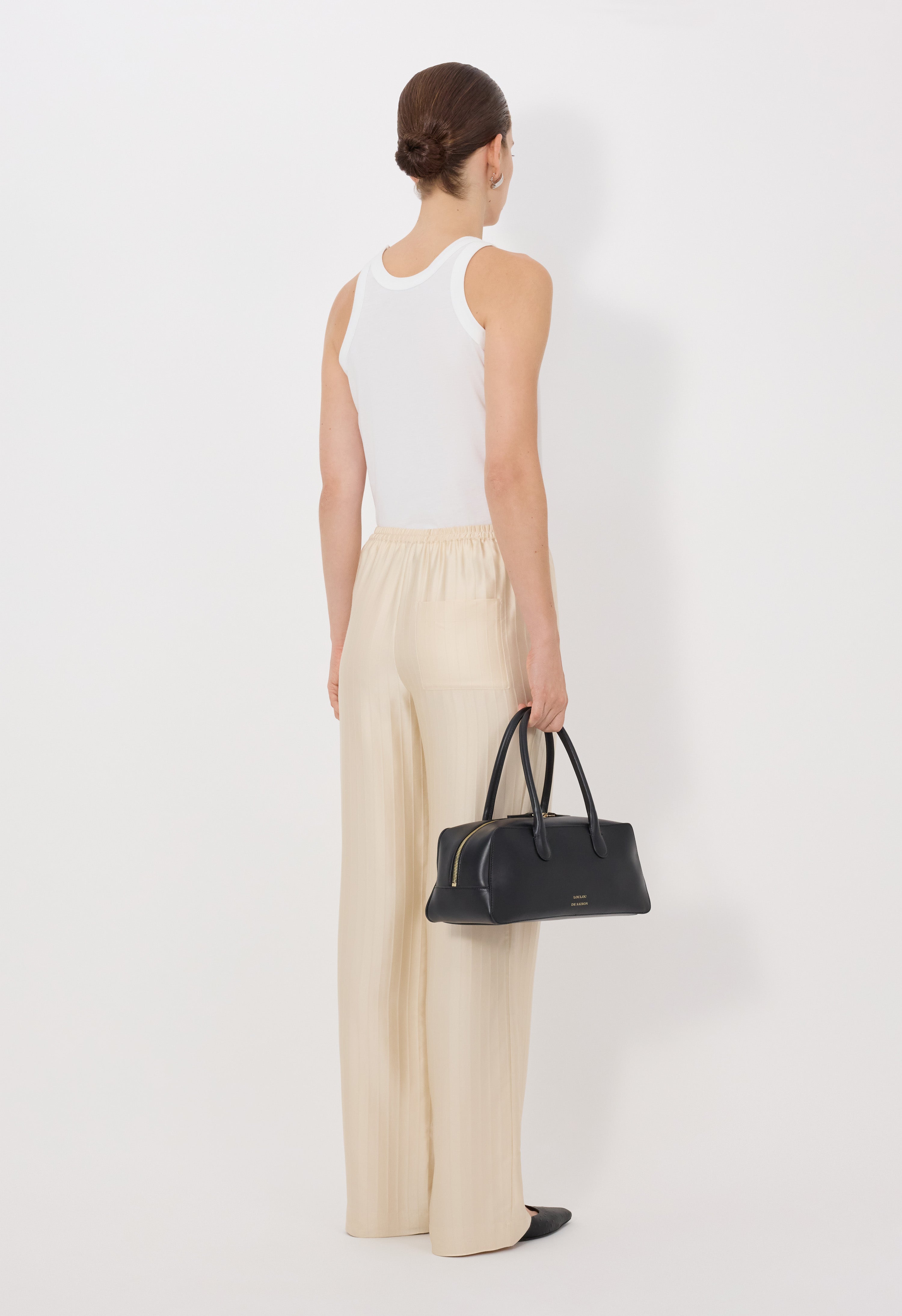 KADALA Pantalon en soie mélangée