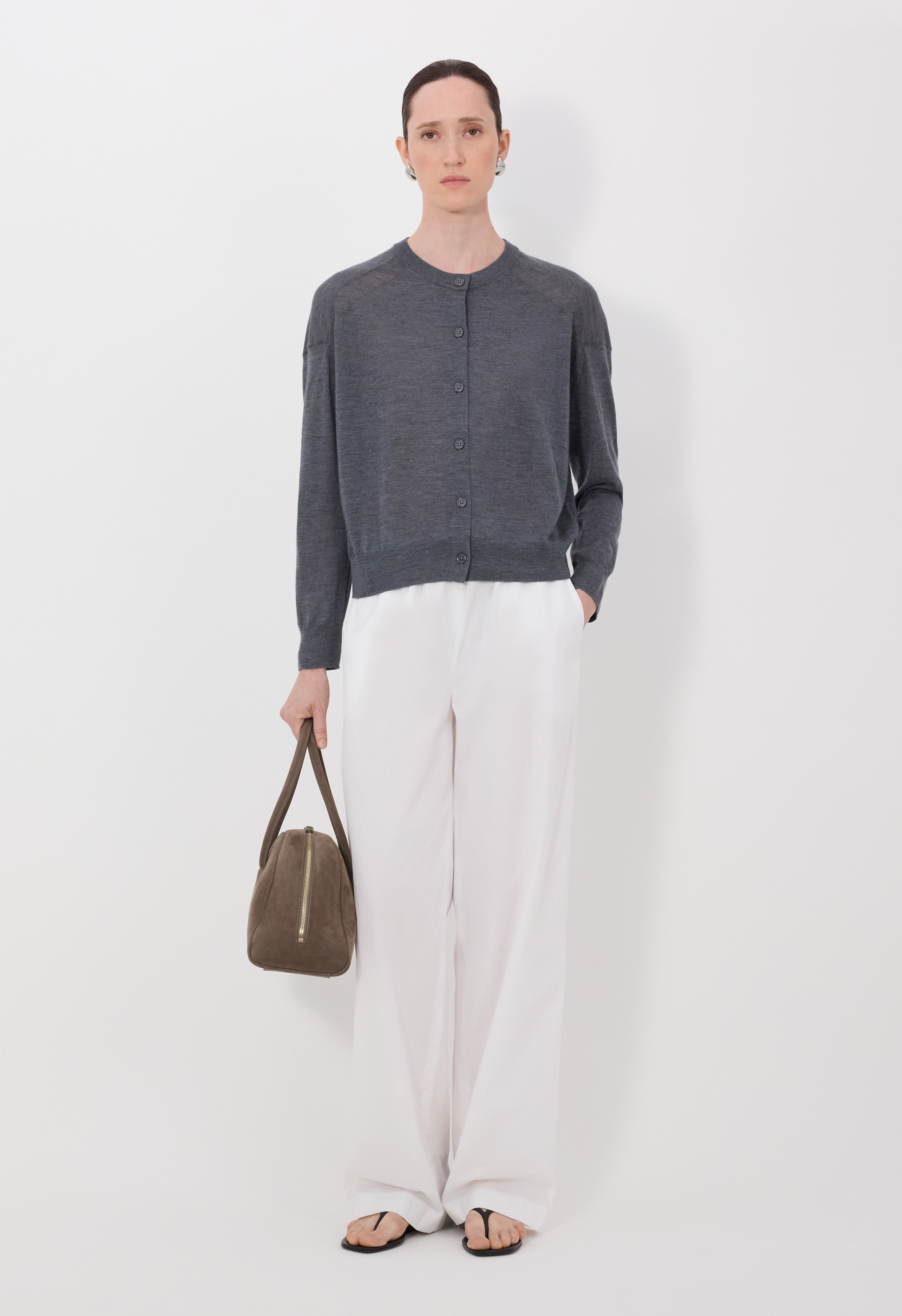 KITA Fluid cashmere cardigan