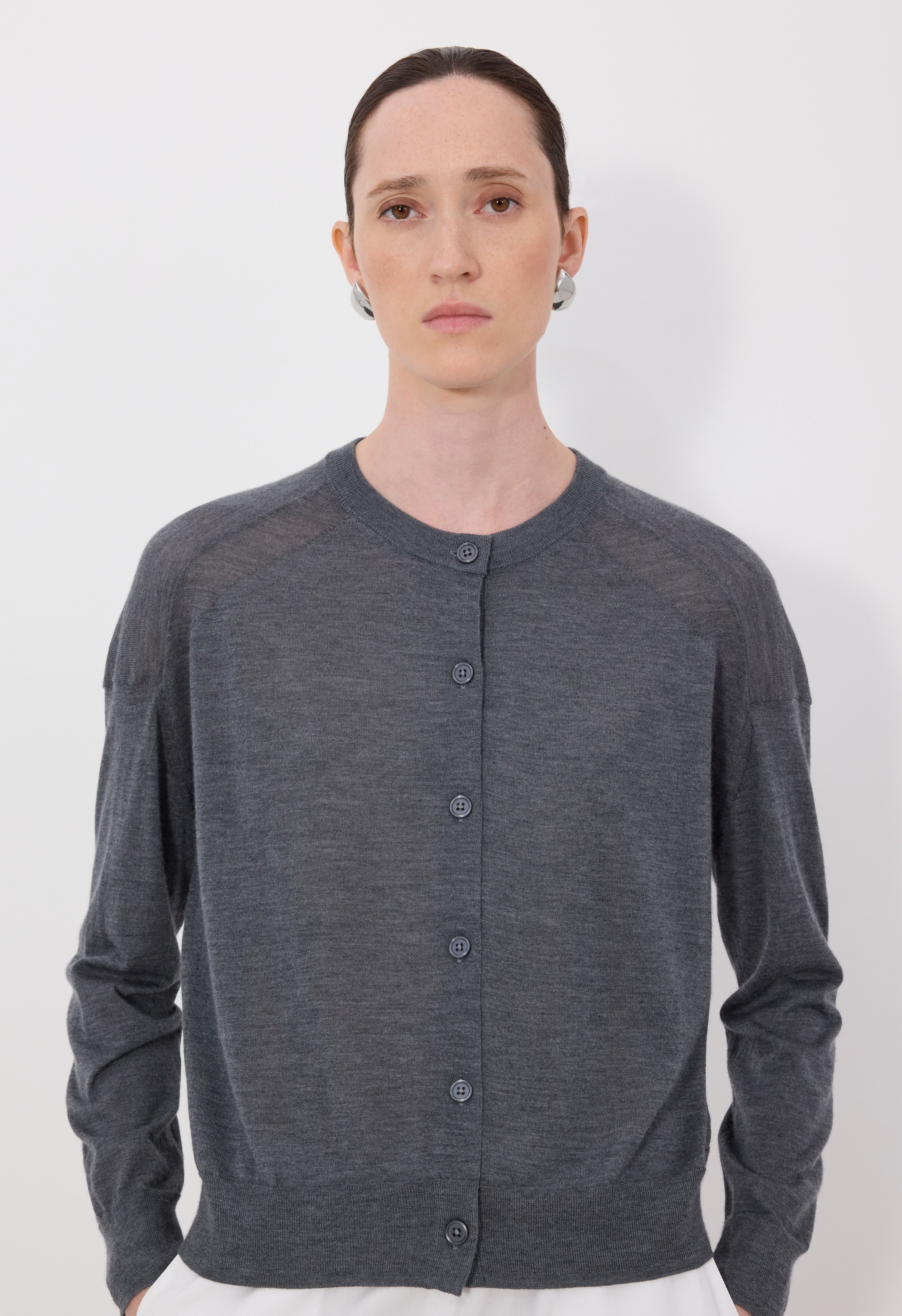 KITA Fluid cashmere cardigan