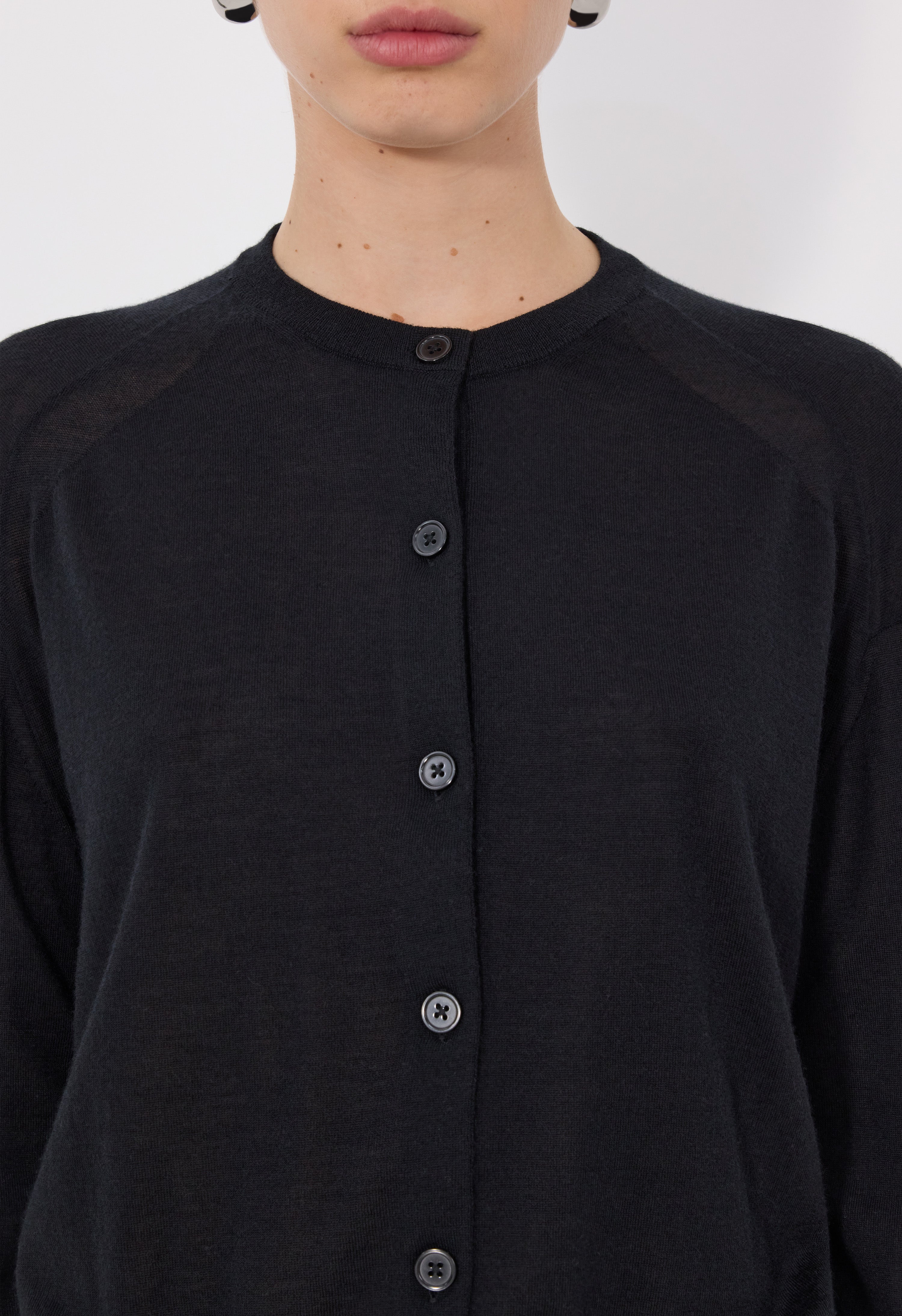 KITA Fluid cashmere cardigan