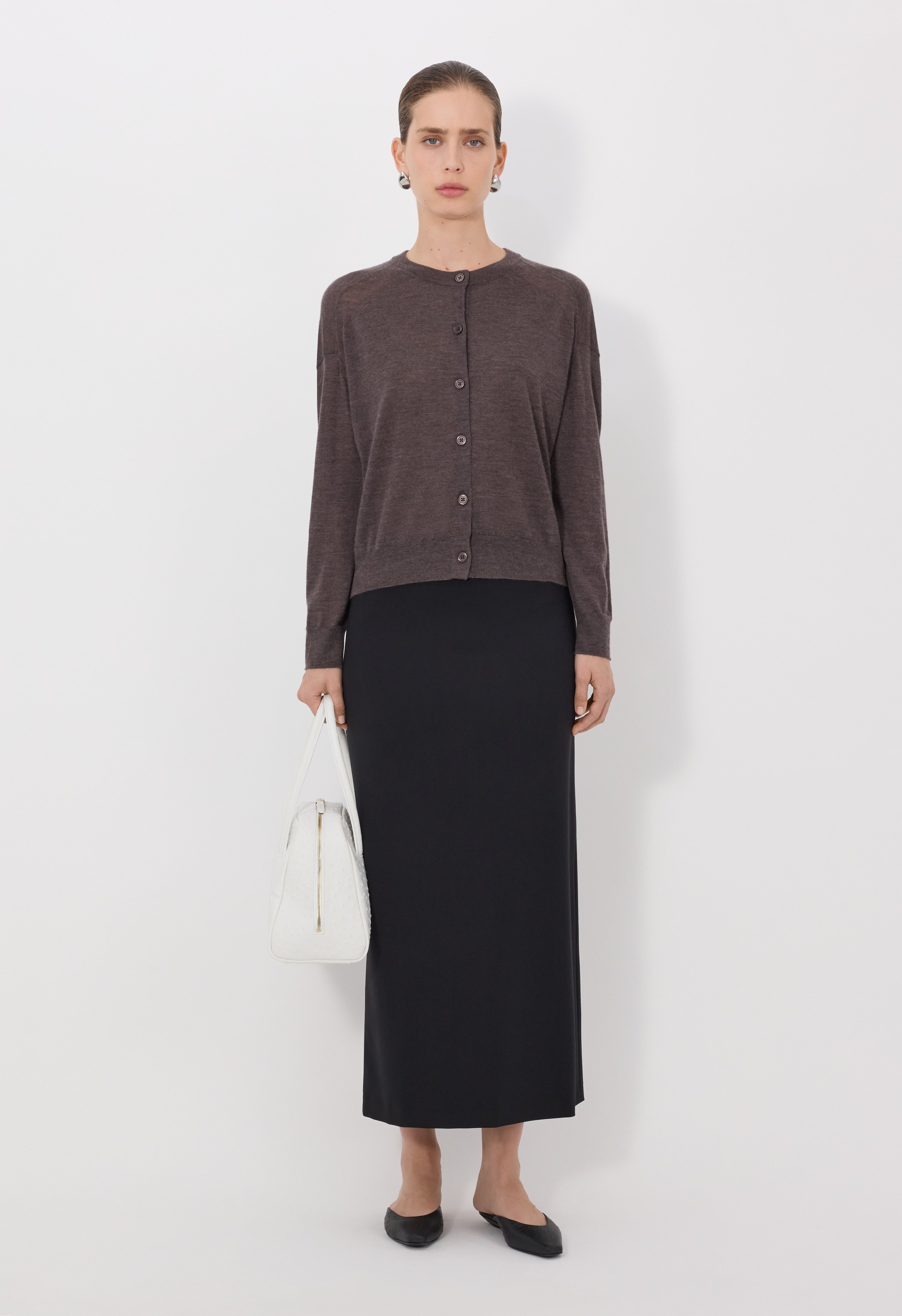 KITA Fluid cashmere cardigan