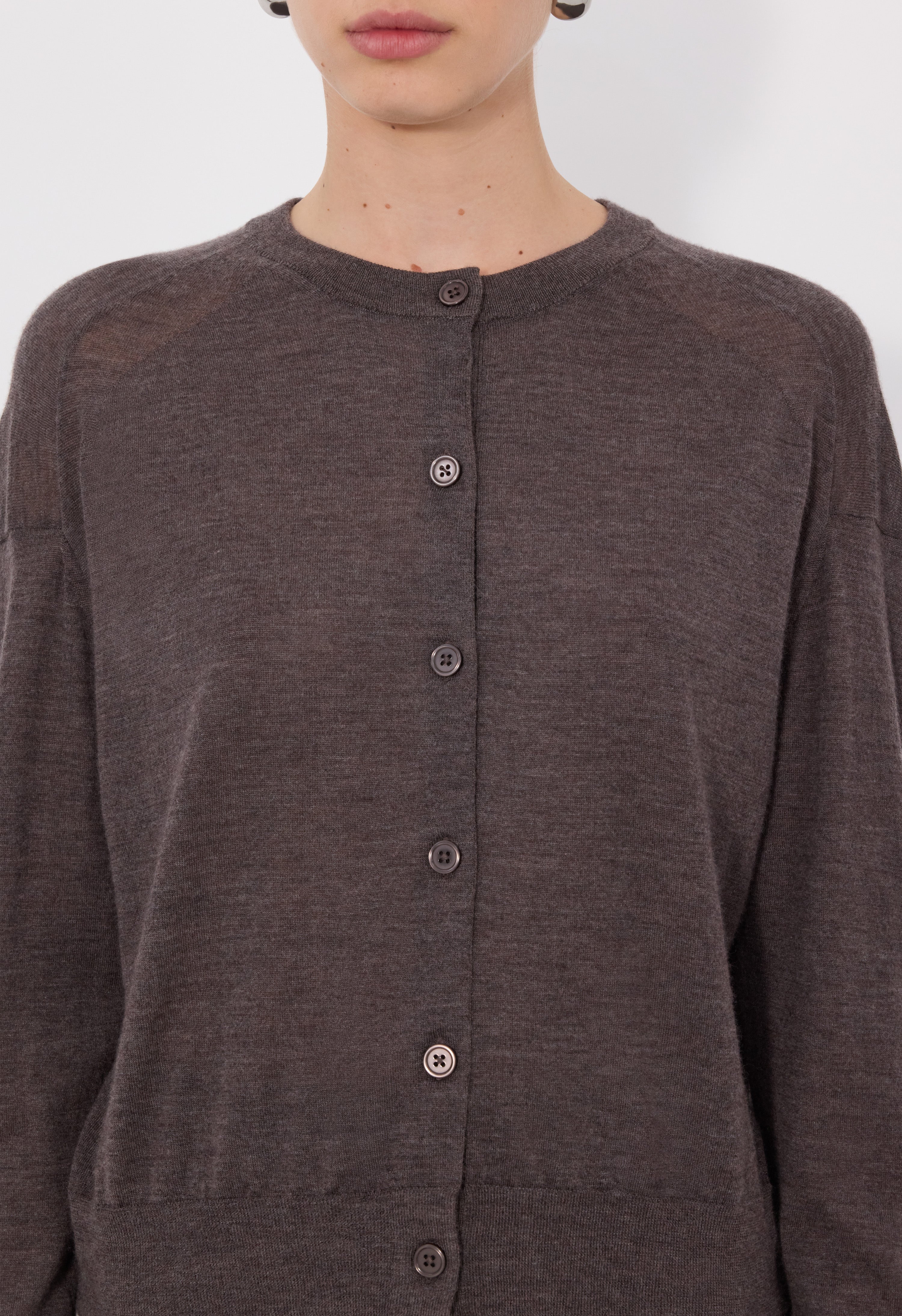 KITA Fluid cashmere cardigan