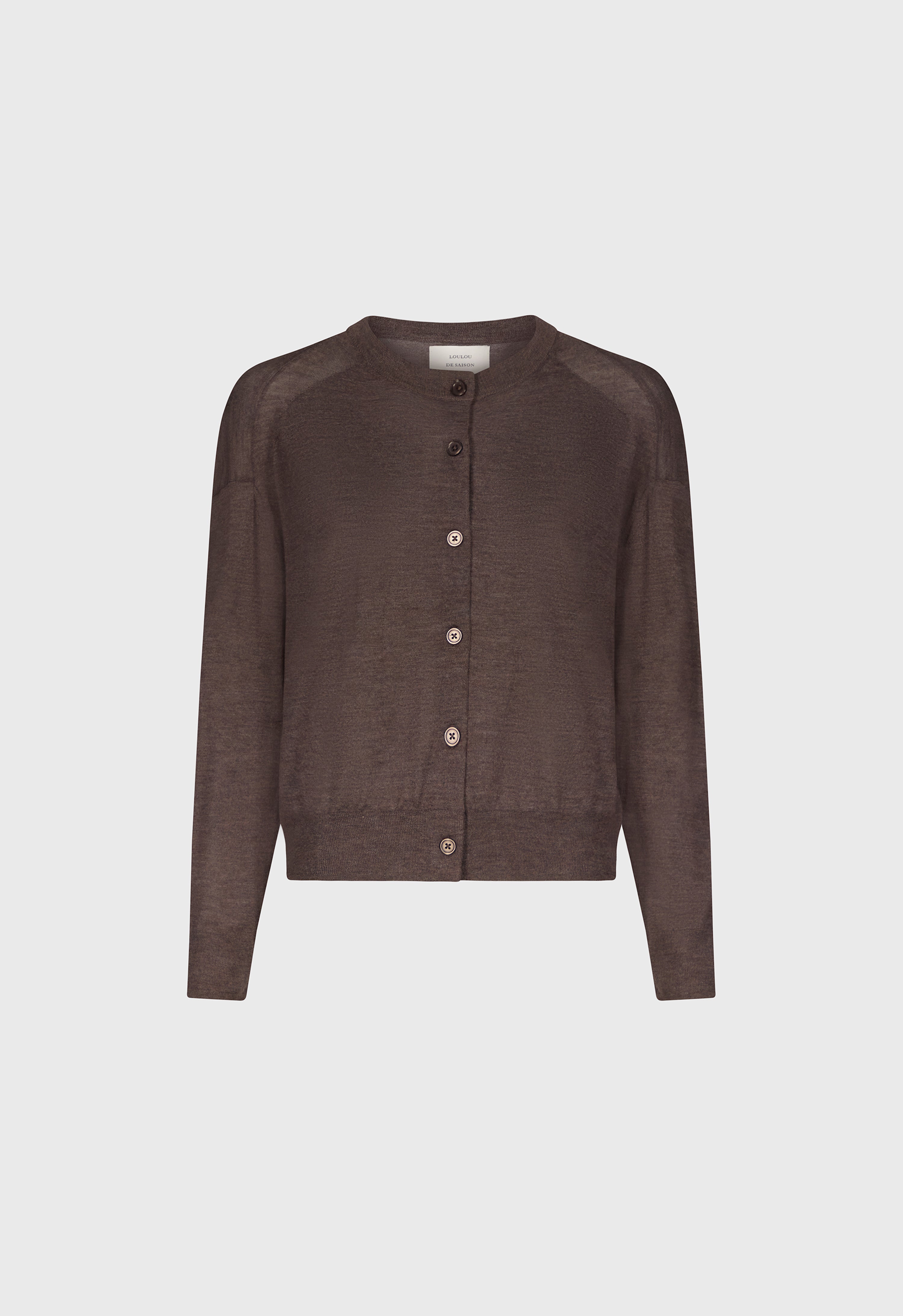 KITA Fluid cashmere cardigan