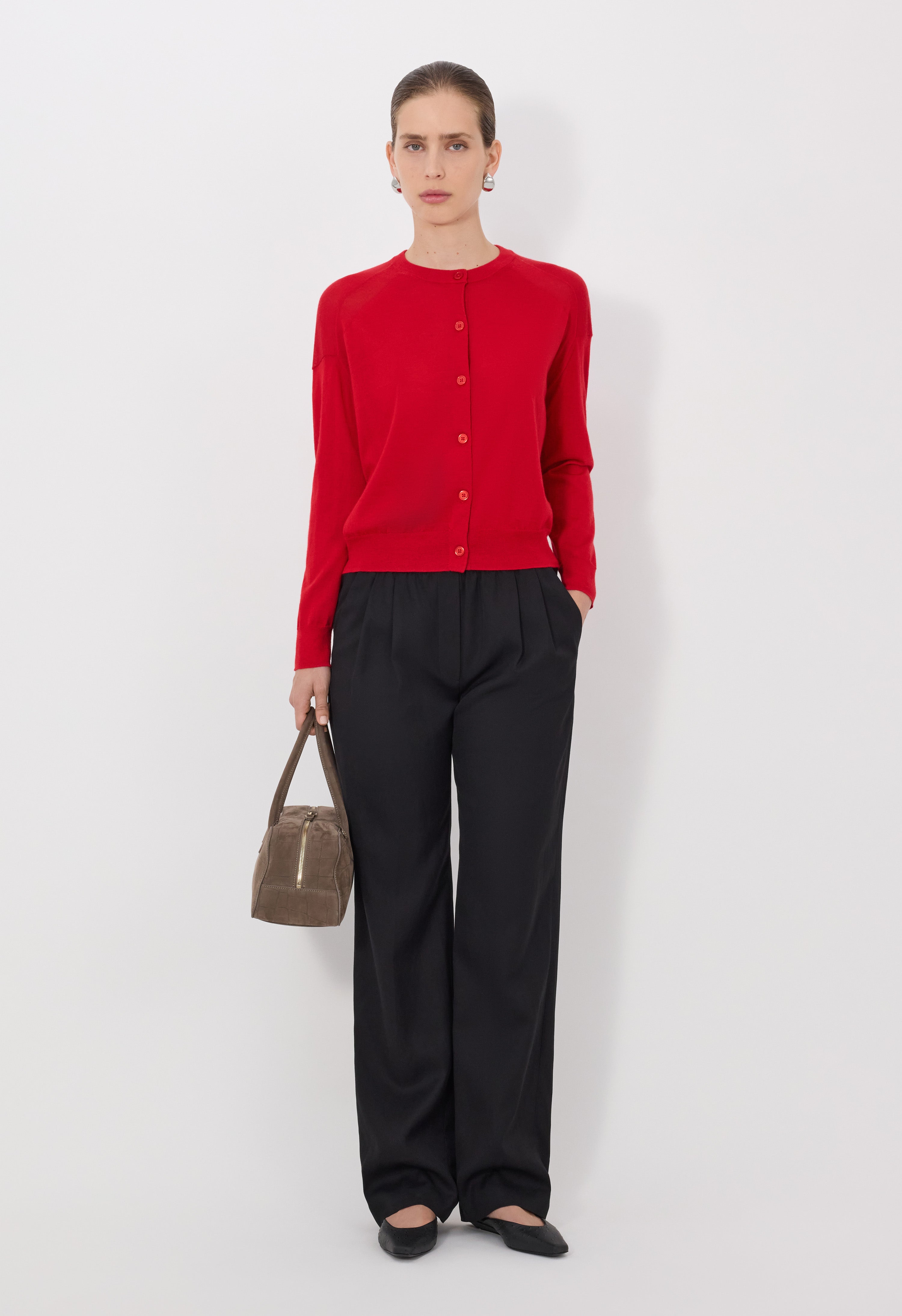 KITA Fluid cashmere cardigan