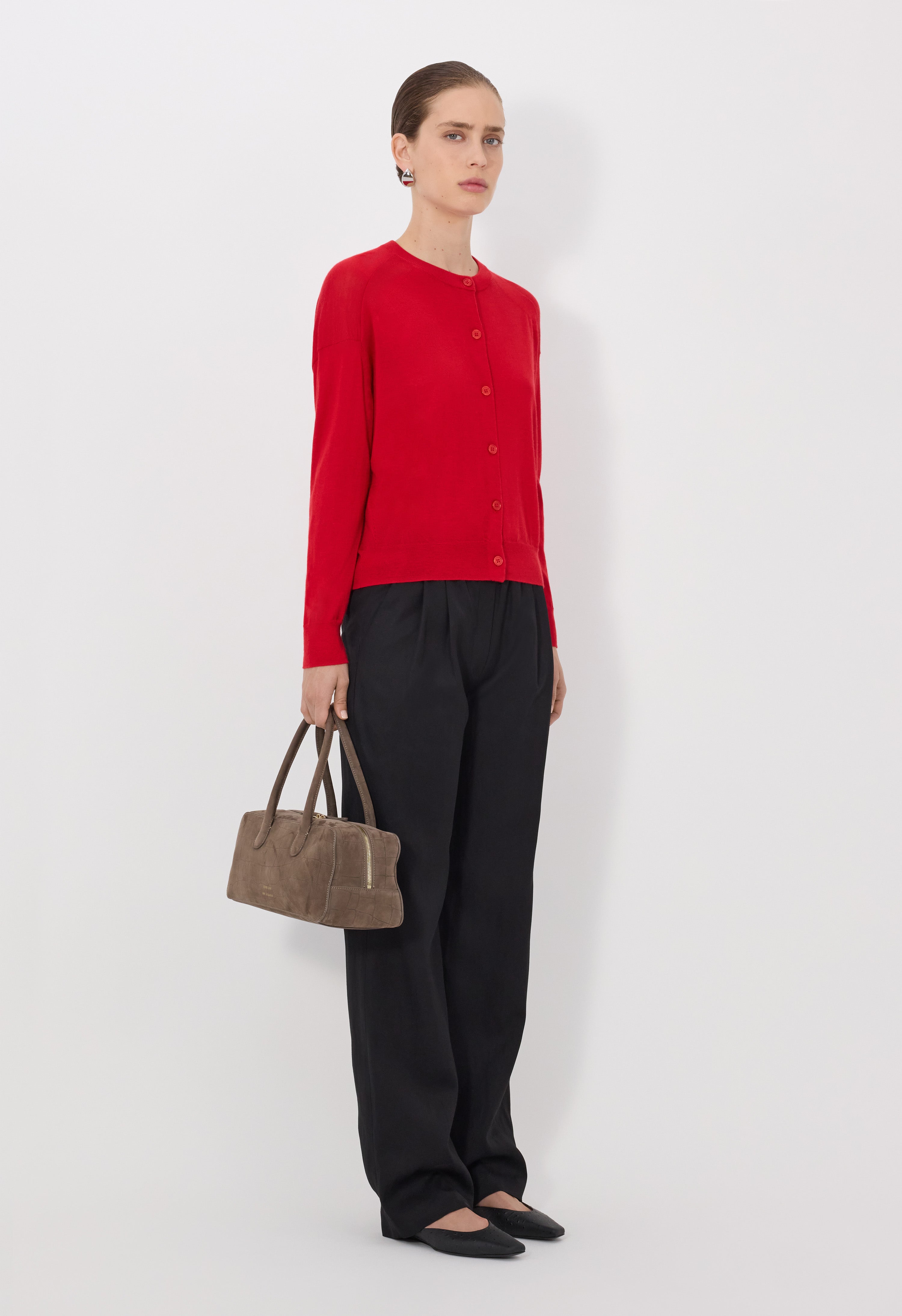 KITA Fluid cashmere cardigan