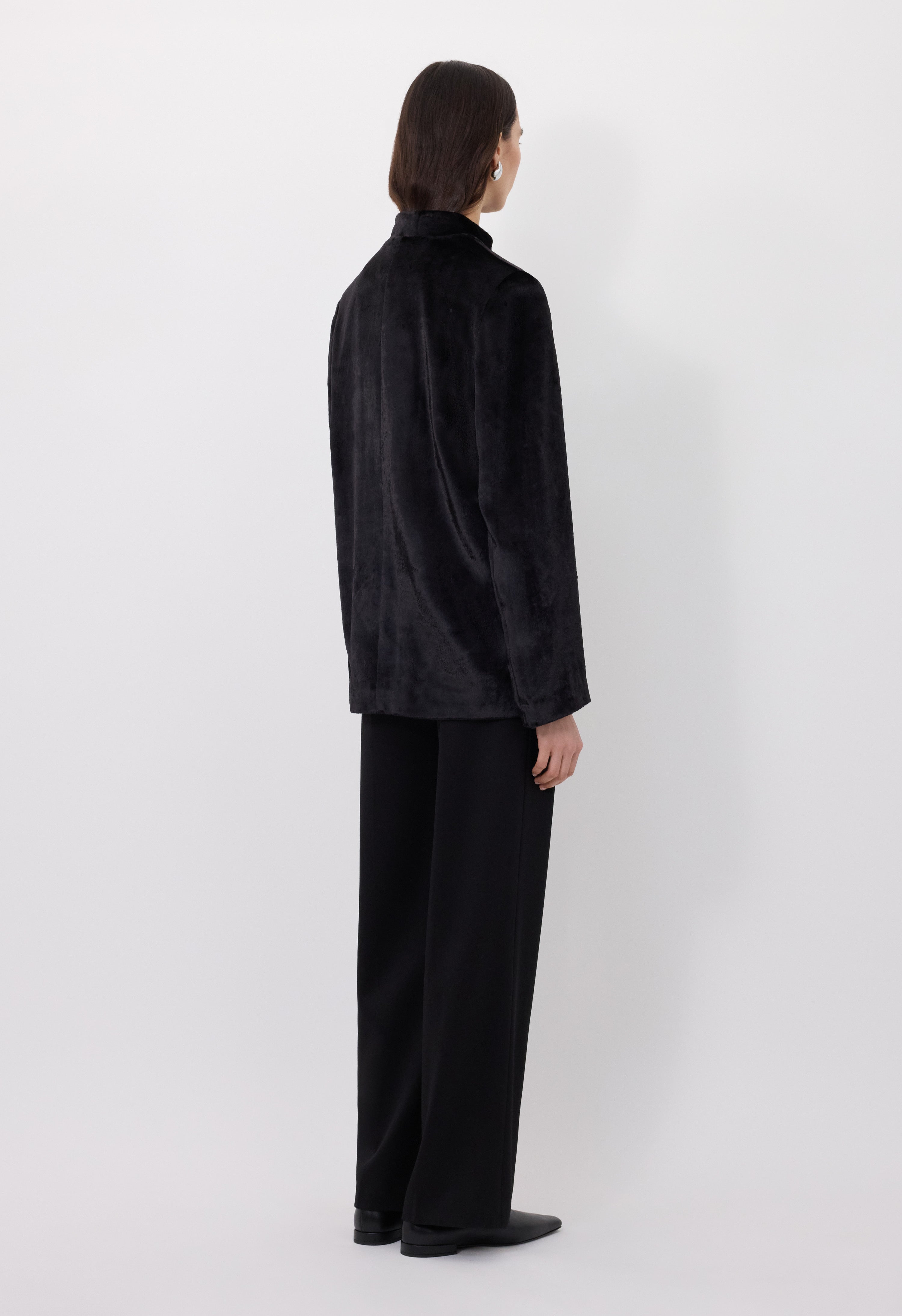 LARA Silk velvet jacket