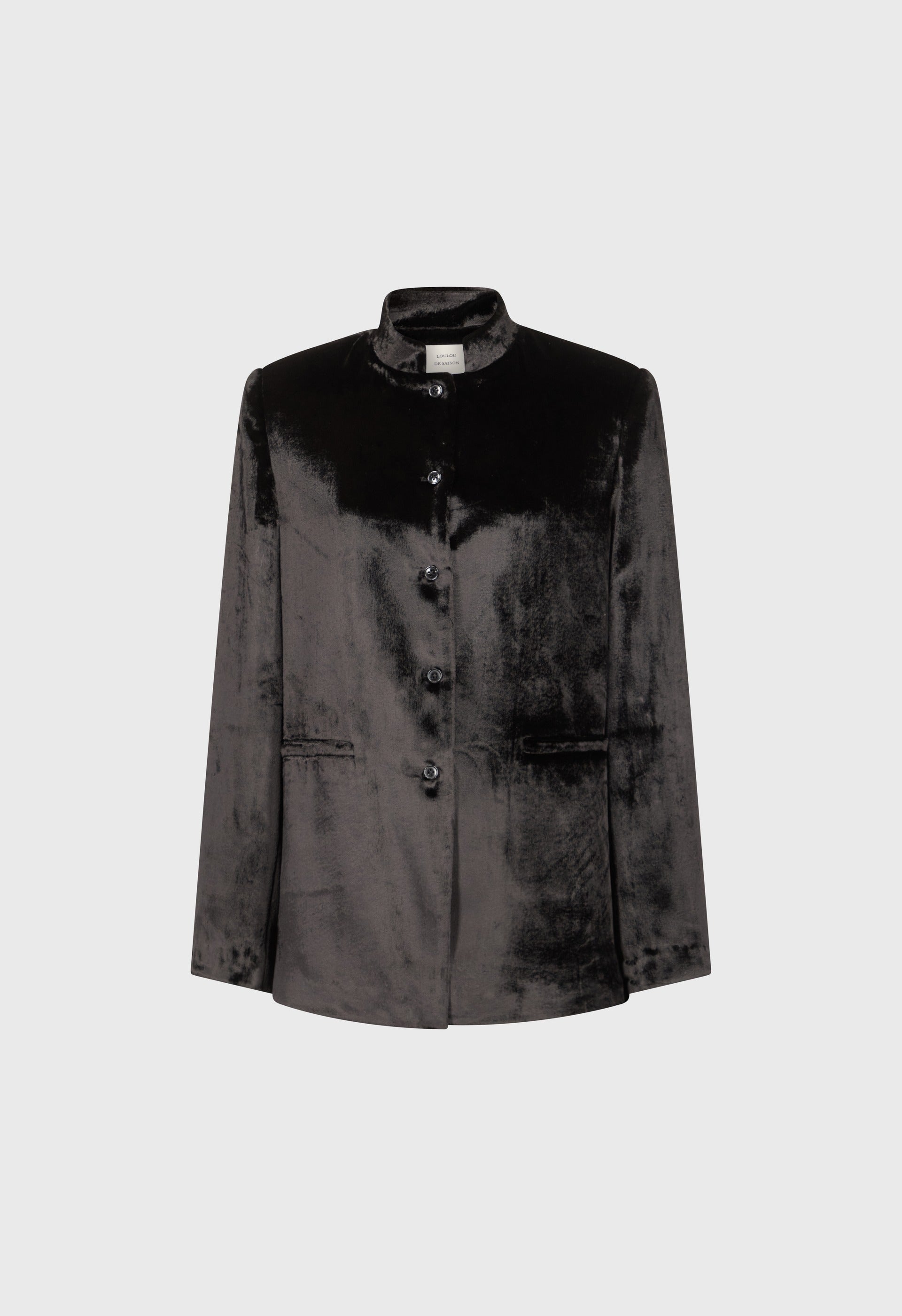 LARA Silk velvet jacket