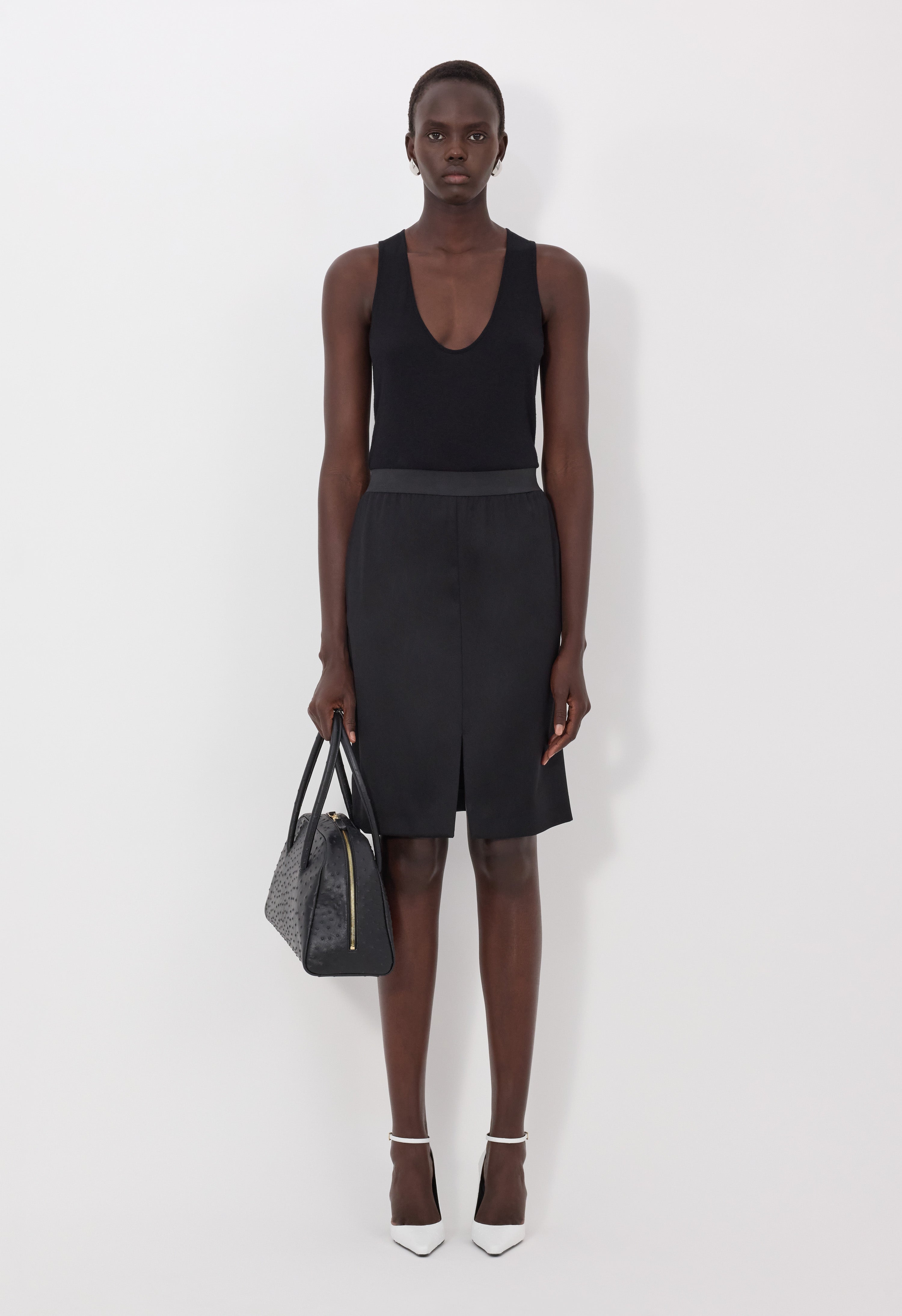 LIMA Elasticated waist skirt