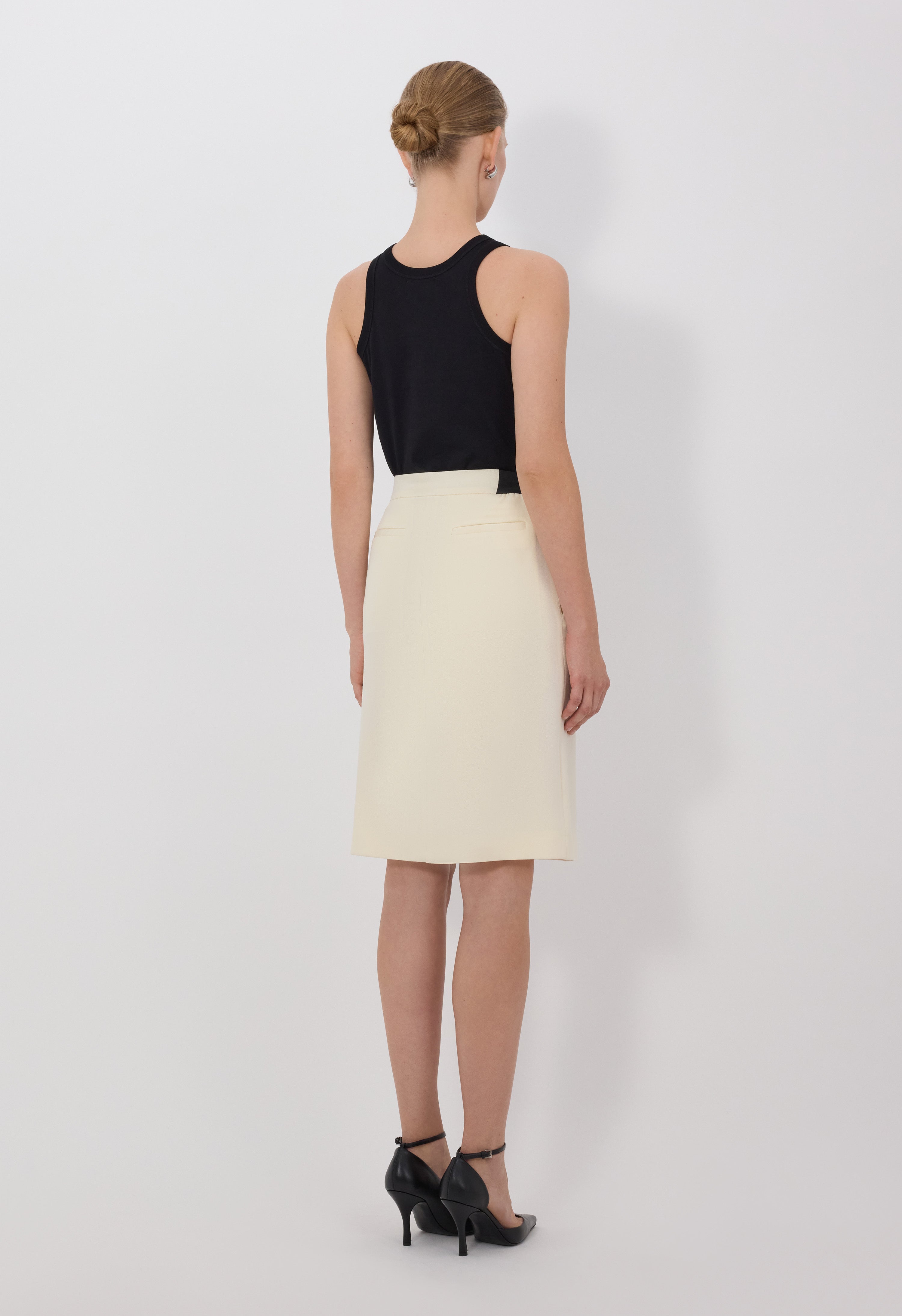 LIMA Elasticated waist skirt