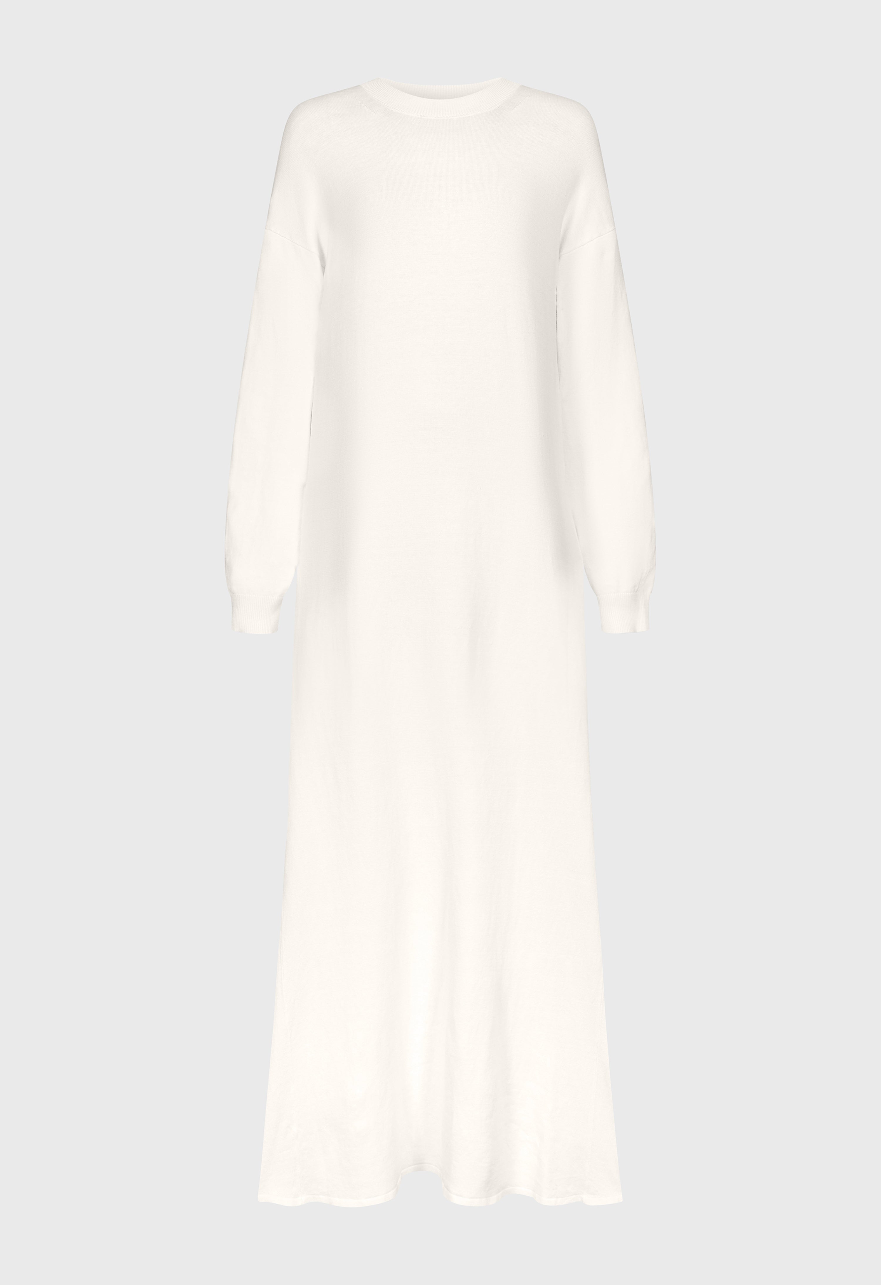 LUCY Silk linen knit maxi dress